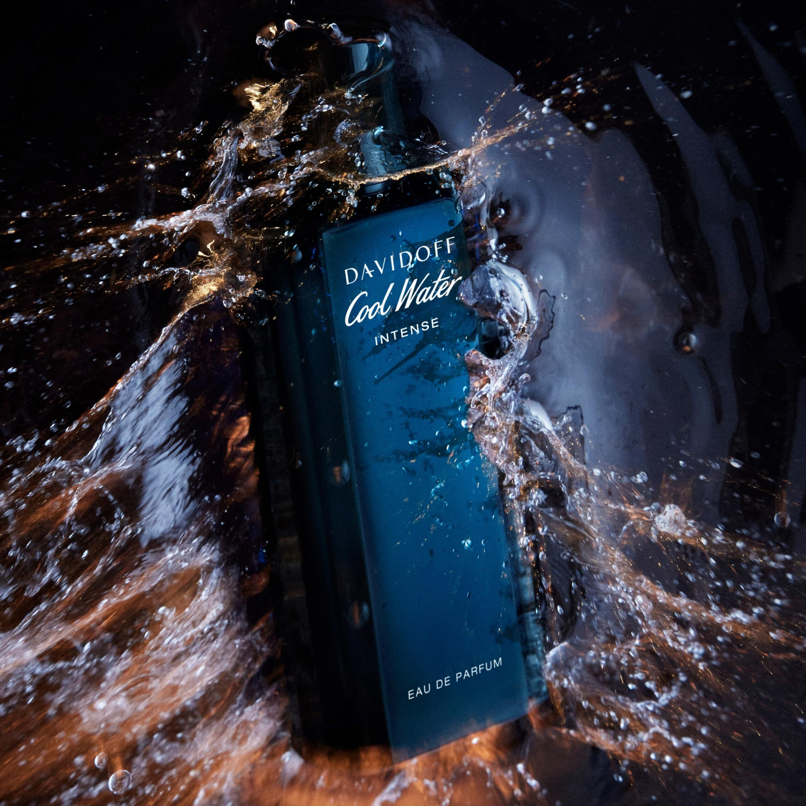 Cool Water Intense by Davidoff for Men - 4.2 oz EDP Spray
