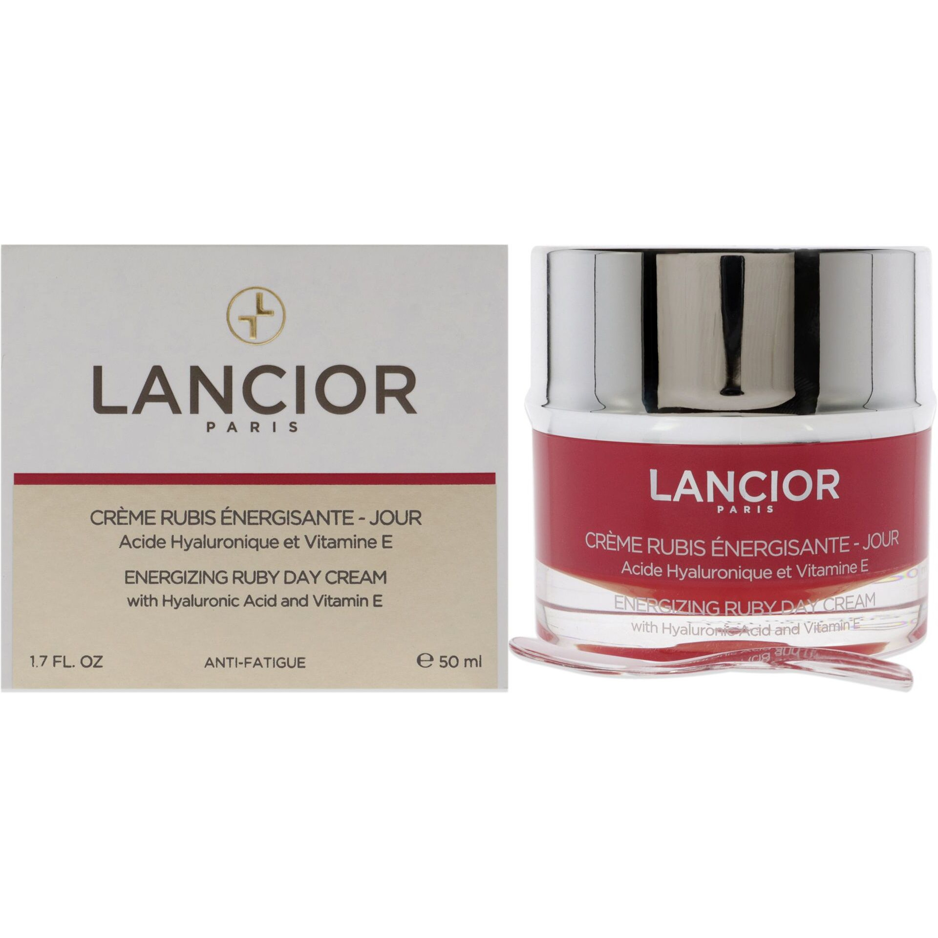 Energizing Ruby Day Cream by Lancior for Unisex - 1.7 oz Cream