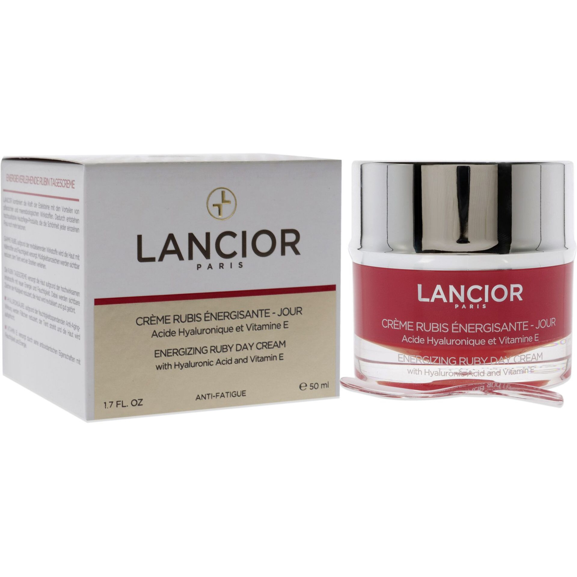 Energizing Ruby Day Cream by Lancior for Unisex - 1.7 oz Cream