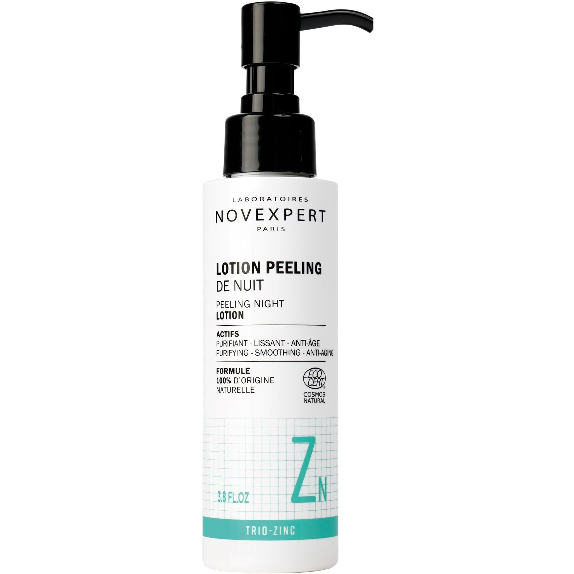 Night Peeling Night Lotion Anti-Waste by Novexpert for Women - 3.8 oz Lotion