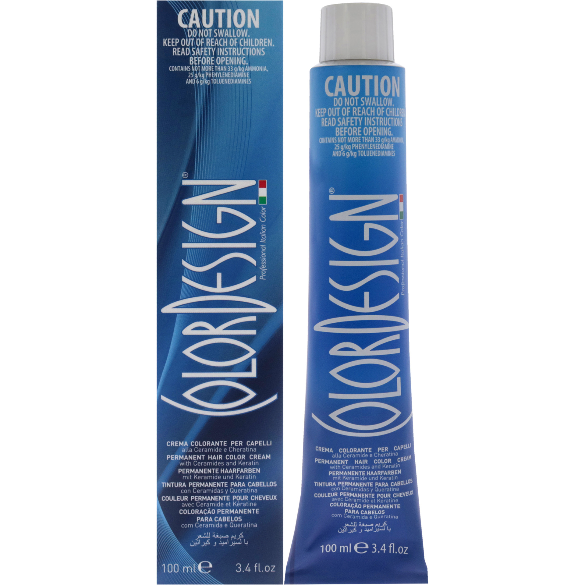 Permanent Hair Color - 7.01 Ash Natural Blonde by ColorDesign for Unisex - 3.4 oz Hair Color