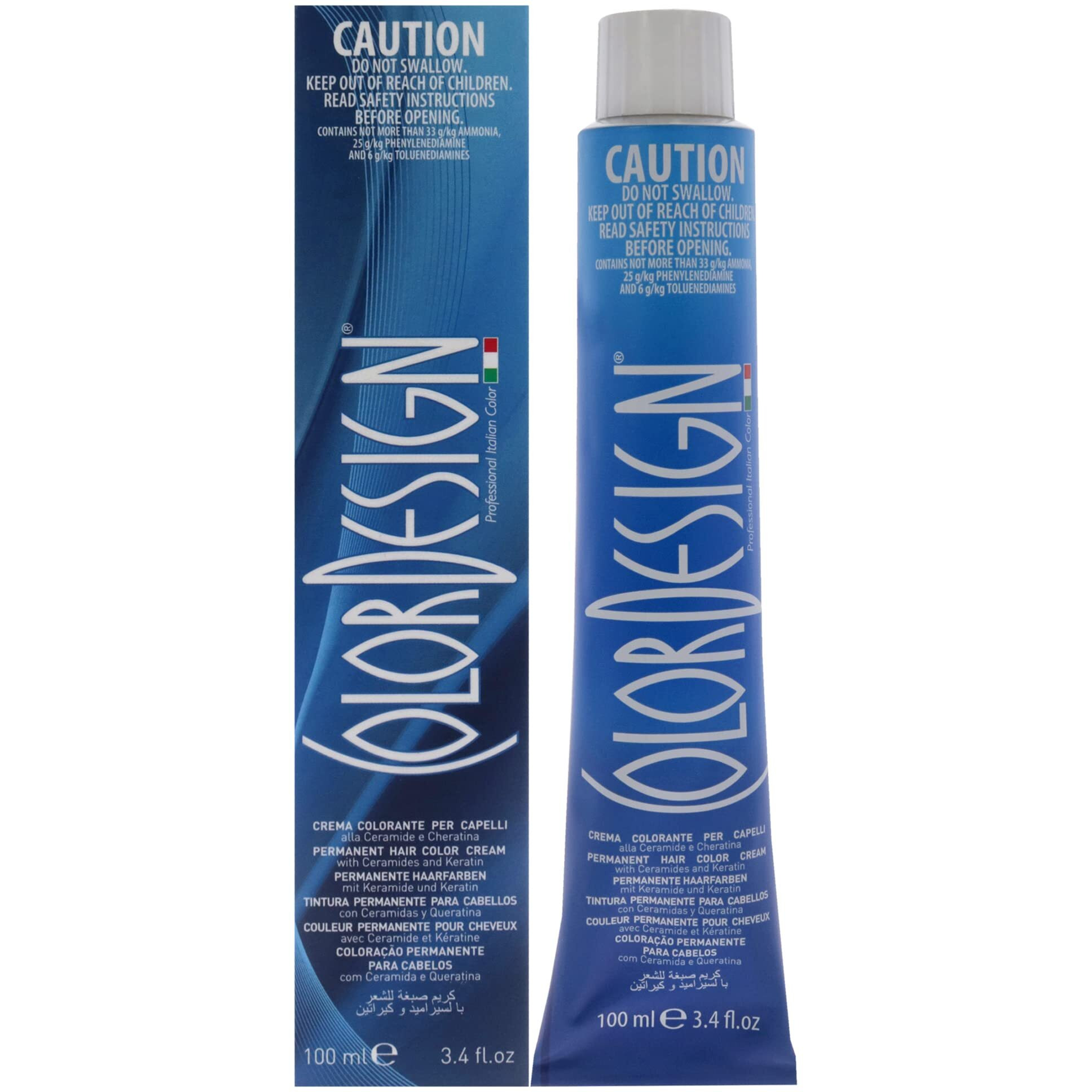 Permanent Hair Color - 7.01 Ash Natural Blonde by ColorDesign for Unisex - 3.4 oz Hair Color