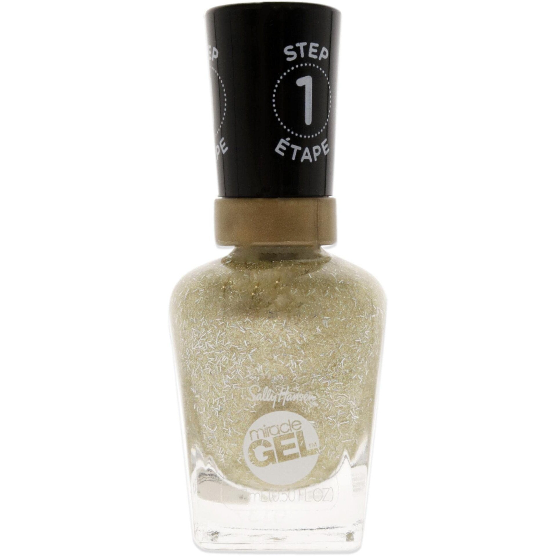 Miracle Gel - 150 Kris Krin-Gold by Sally Hansen for Women - 0.5 oz Nail Polish