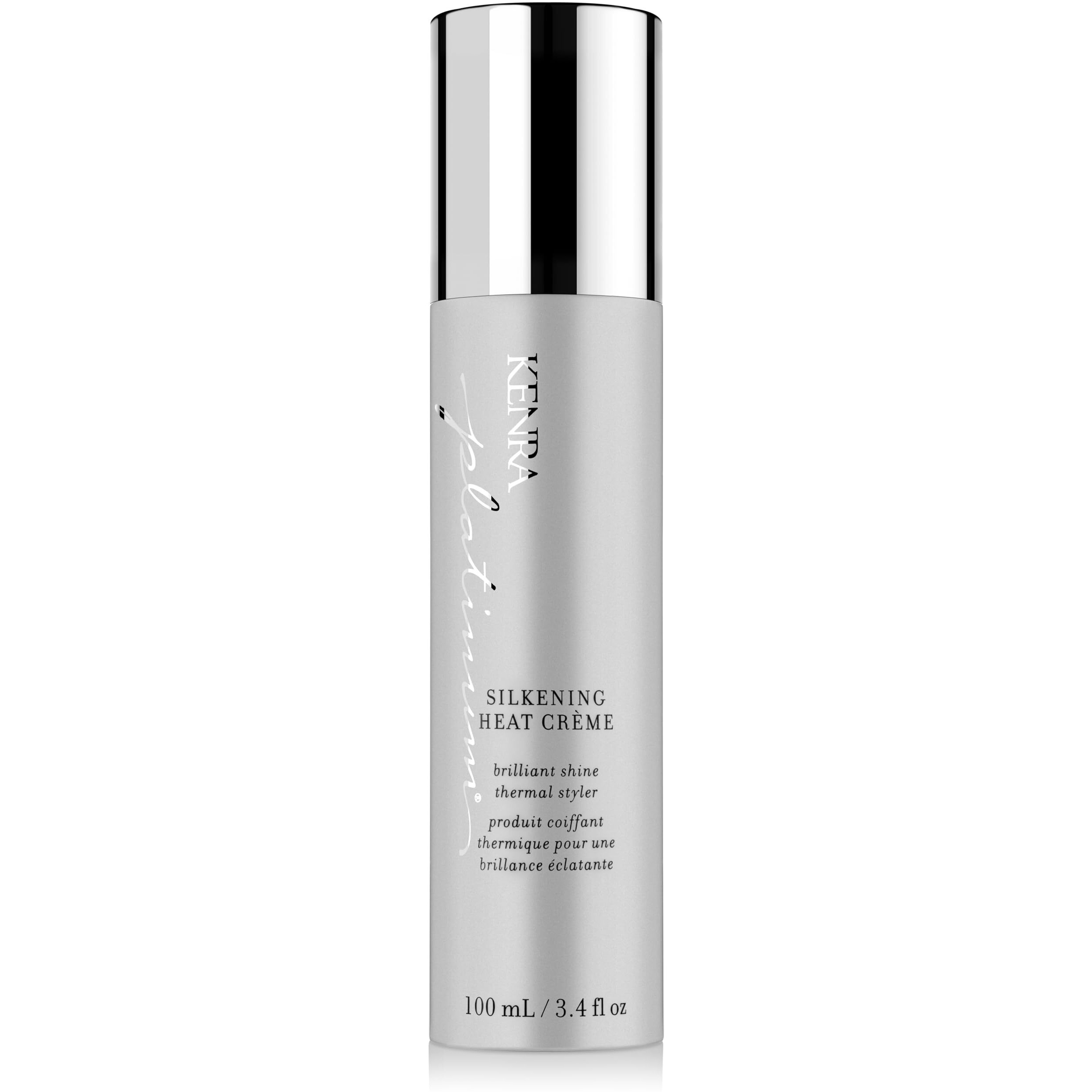 Platinum Silkening Heat Creme by Kenra for Unisex - 3.4 oz Cream