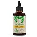 Multiuse Avocado + Vanilla Oil Medley for Face, Body, and Hair - Natural Avocado Oil, Shea Nut Oil, Vanilla Essential Oil, and Vitamin E - Seals in Moisture for Dry Skin, Scalp, & Nails - 4 oz