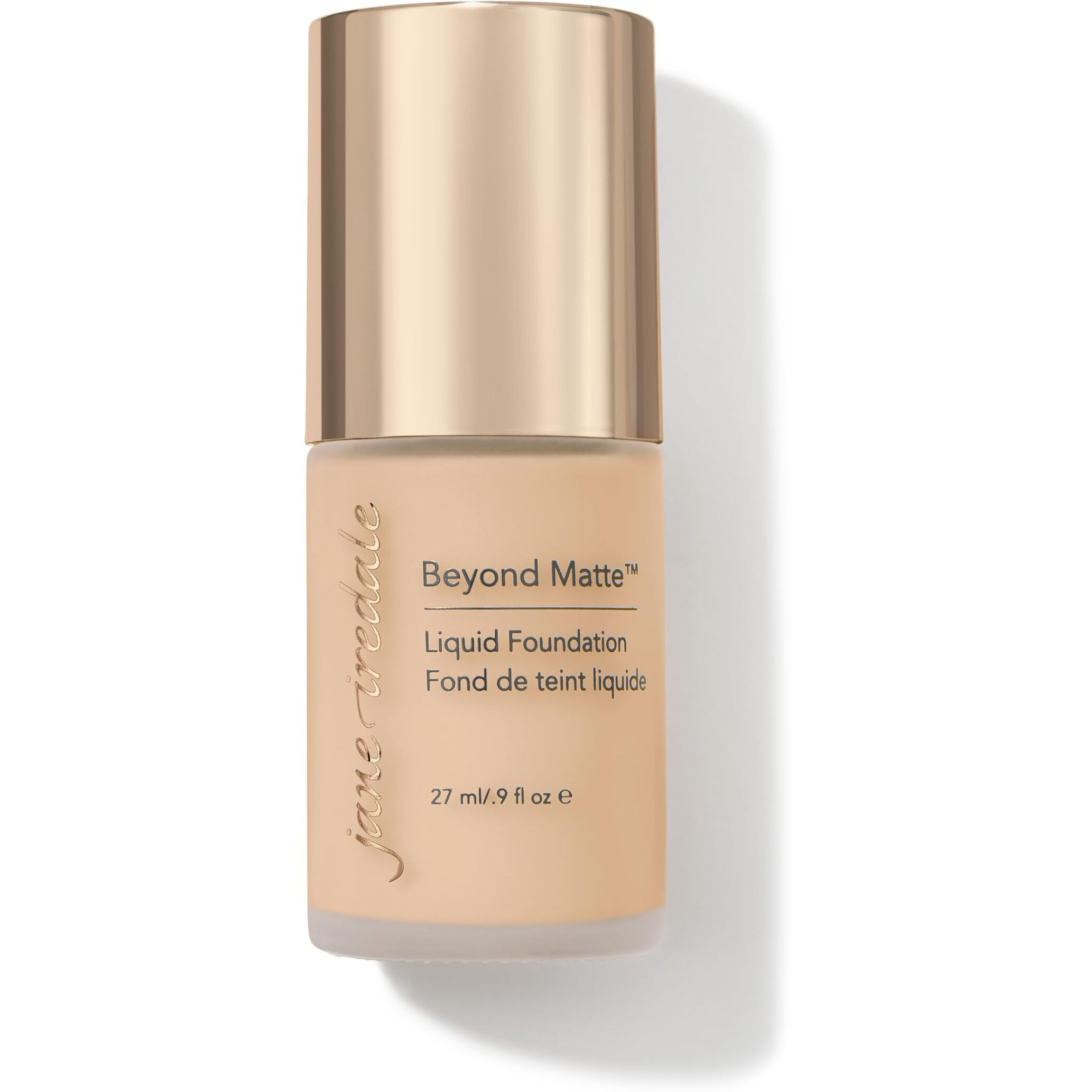 Beyond Matte Liquid Foundation - M3 Light To Medium With Peach-Pink Undertones by Jane Iredale for Women - 0.9 oz Foundation