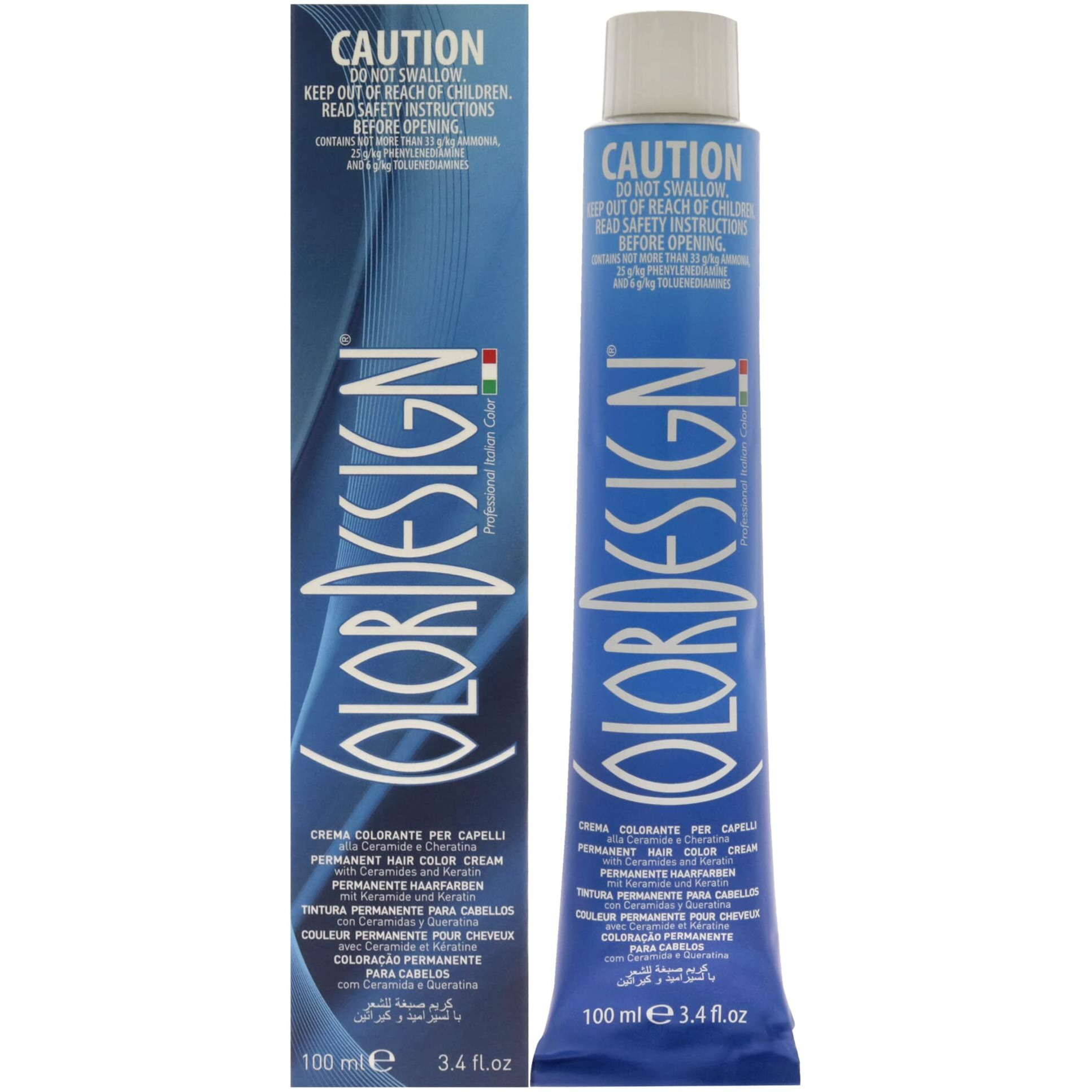 Permanent Hair Color - 5 Light Brown by ColorDesign for Unisex - 3.4 oz Hair Color