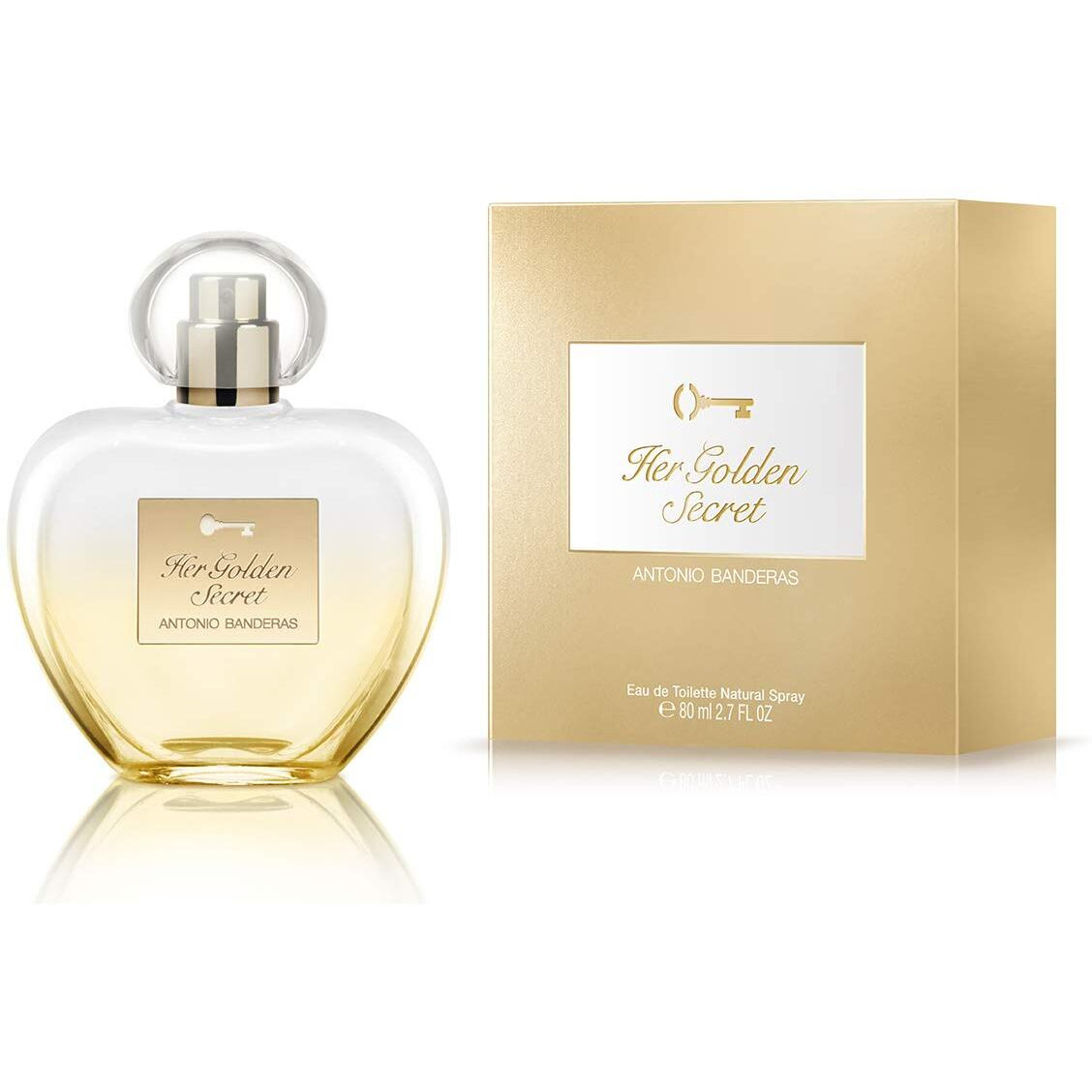 Her Golden Secret by Antonio Banderas for Women - 2.7 oz EDT Spray
