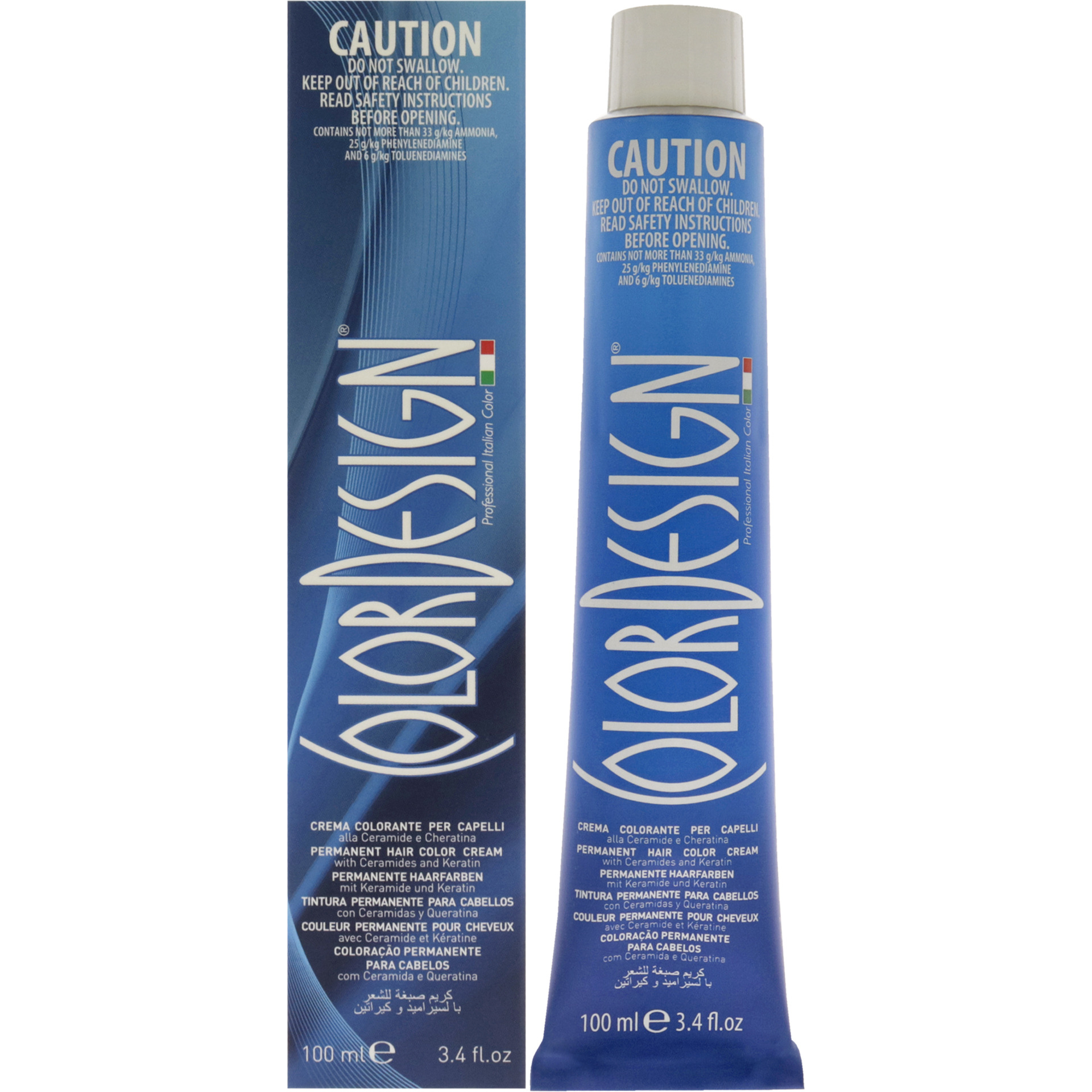Permanent Hair Color - 8 Light Blonde by ColorDesign for Unisex - 3.4 oz Hair Color