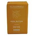 SUNAROMA Soap Bar Shea Butter 8 Ounce (Pack of 2)