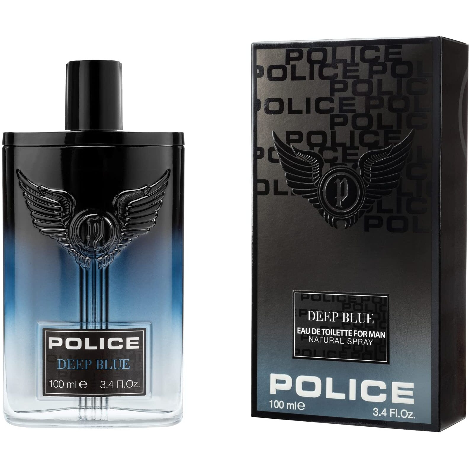Police Deep Blue by Police for Men - 3.4 oz EDT Spray