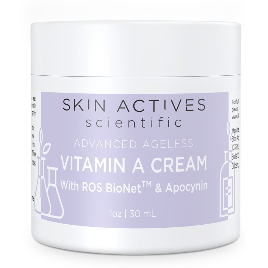Vitamin A Cream with ROS BioNet and Apocynin 1 fl. oz.