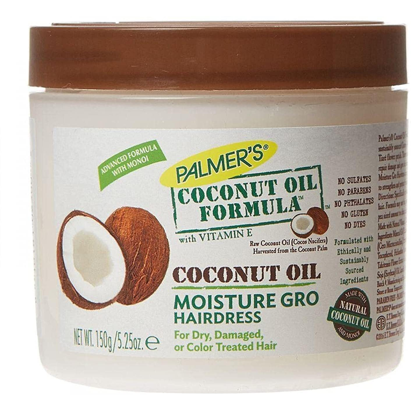 Palmer's Coconut Oil Moisture Gro Hairdress, 5.25 Ounce