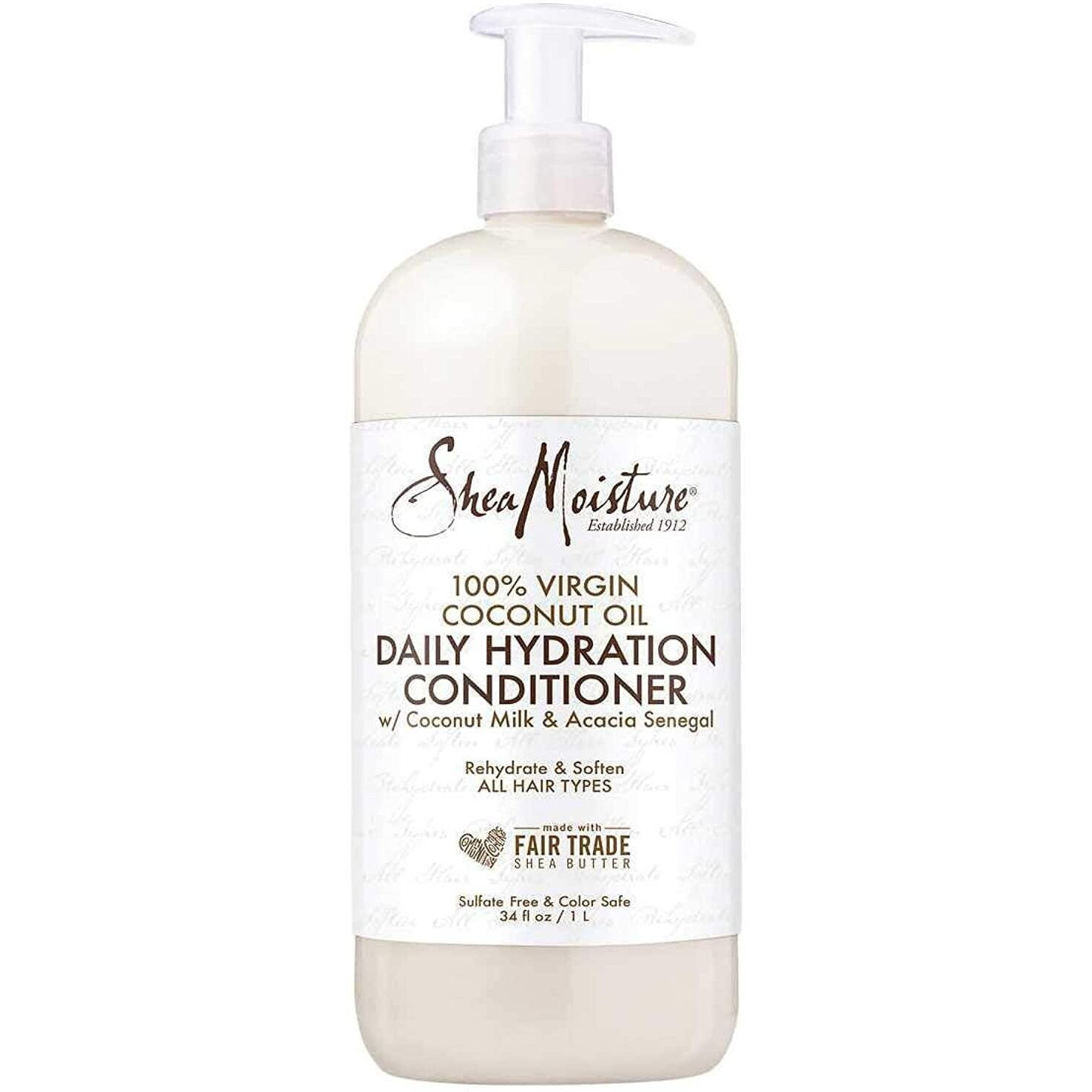 Shea Moisture 100% Virgin Coconut Oil Daily Hydration Conditioner, 13 Ounce