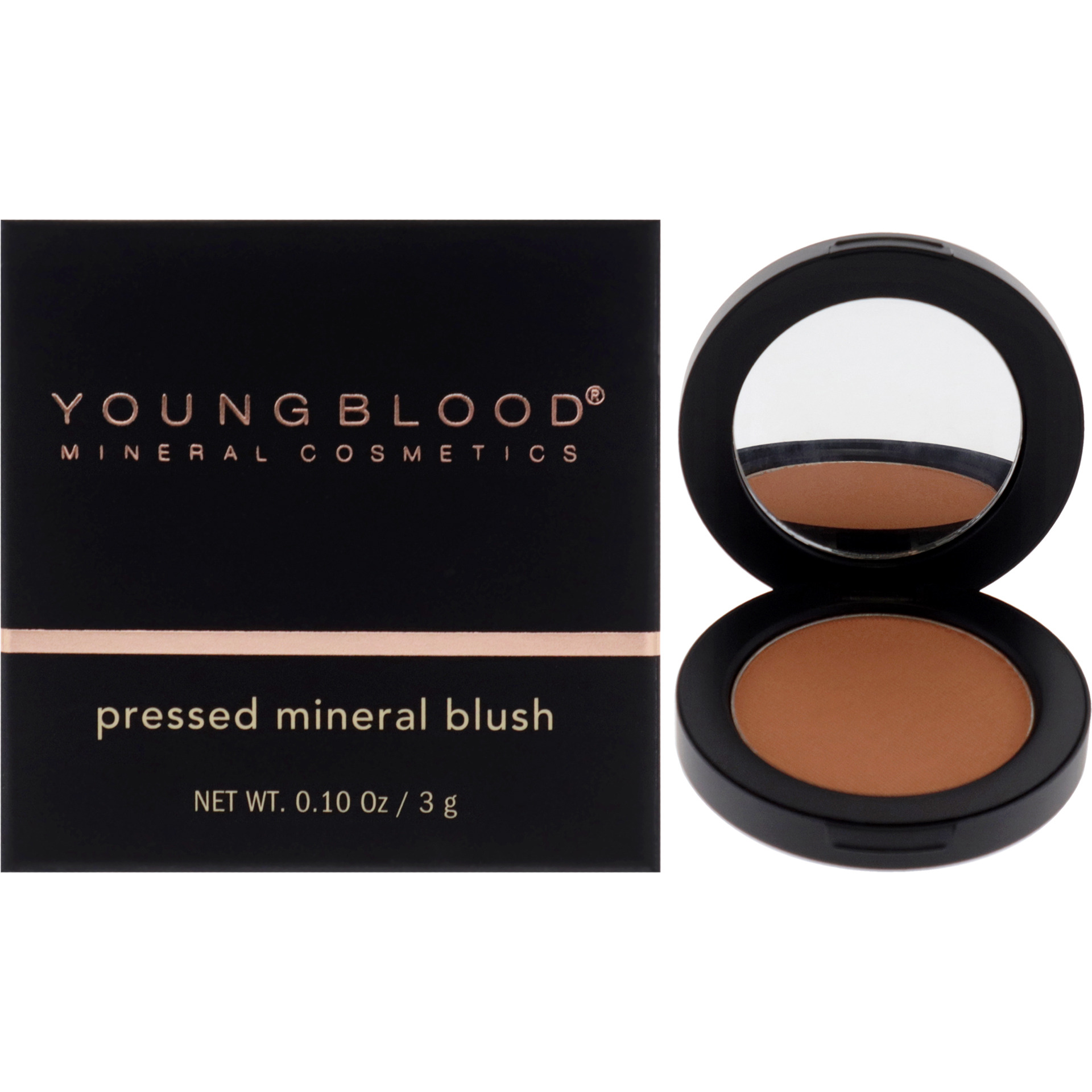 Pressed Mineral Blush - Gilt by Youngblood for Women - 0.10 oz Blush
