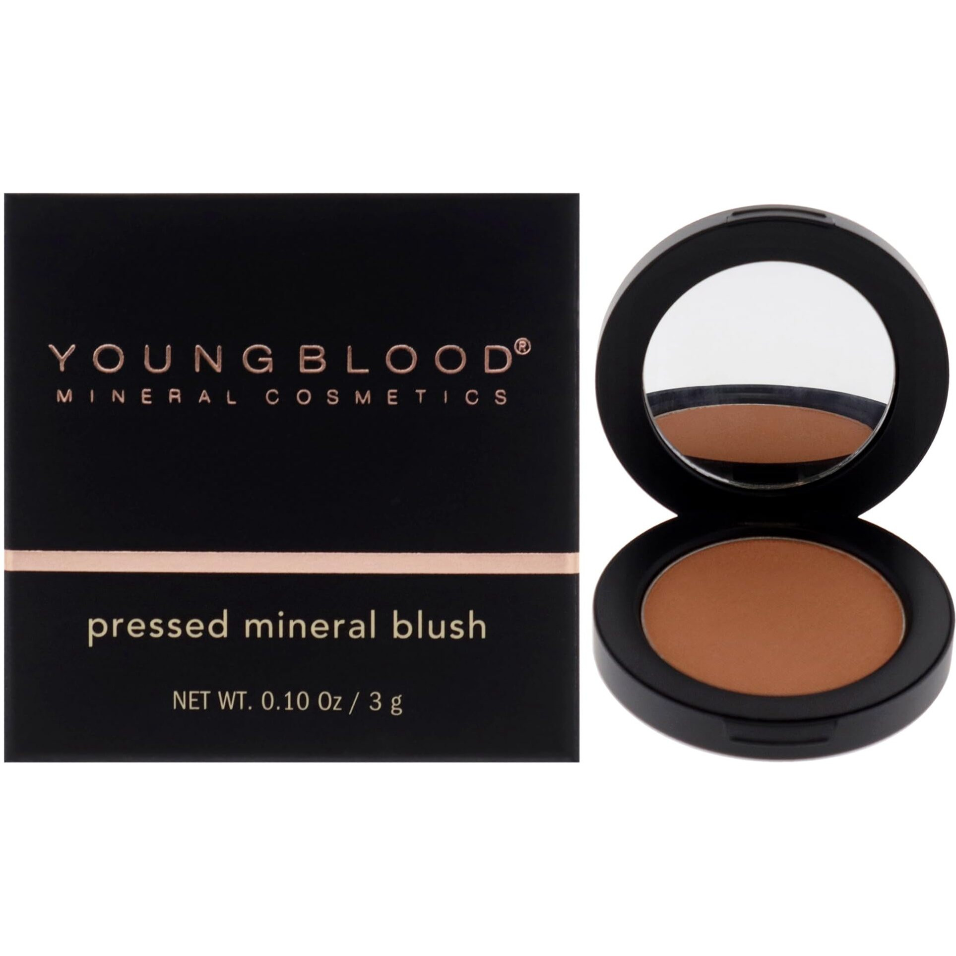 Pressed Mineral Blush - Gilt by Youngblood for Women - 0.10 oz Blush