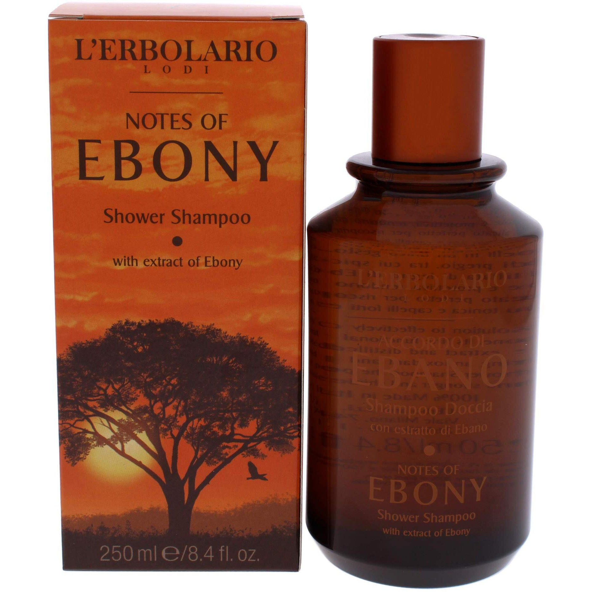 Notes of Ebony Shower Shampoo by LErbolario for Unisex - 8.4 oz Shampoo