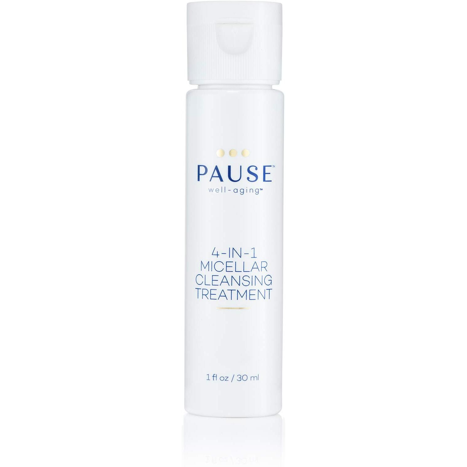 Discovery Kit by Pause Well-Aging for Unisex - 4 Pc 0.7oz Hydrating Cleanser, 1oz 4-in-1 Micellar Cleansing Treatment, 2 x 0.17oz Collagen Boosting Moisturizer