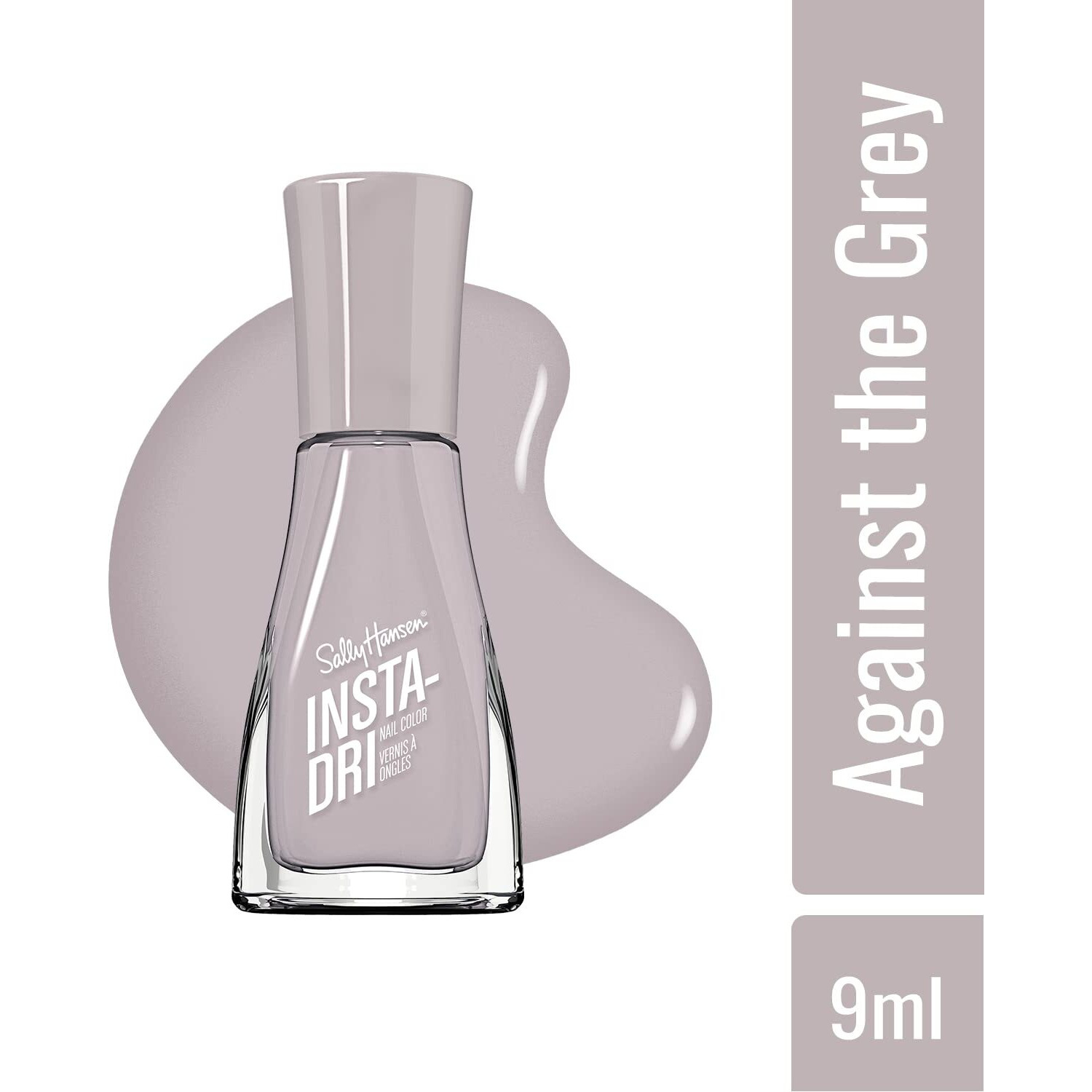 Insta-Dri Nail Color - 550 Against the Grey-In by Sally Hansen for Women - 0.31 oz Nail Polish