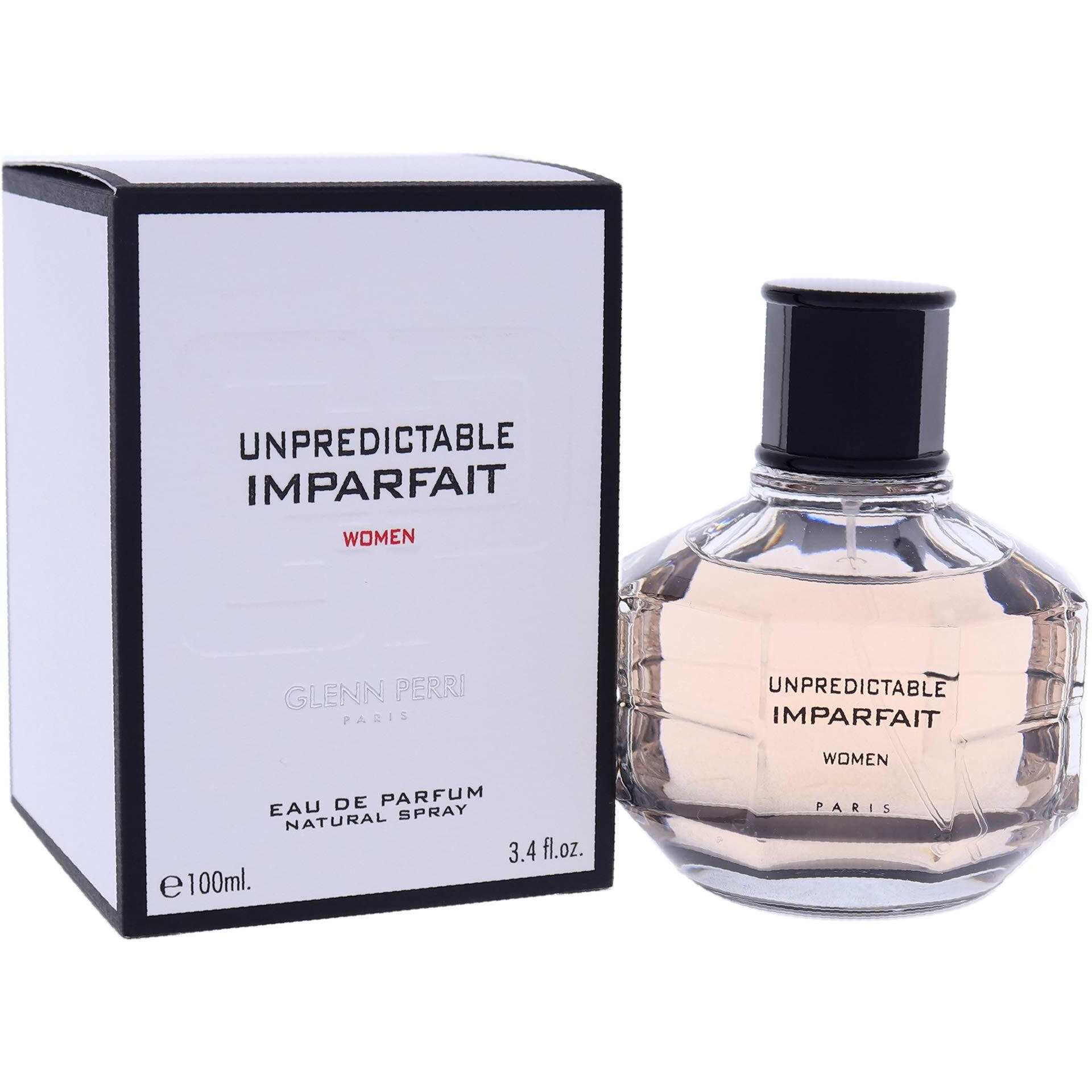 Unpredictable Imparfait by Glenn Perri, 3.4 oz Eau De Parfum Spray for Women