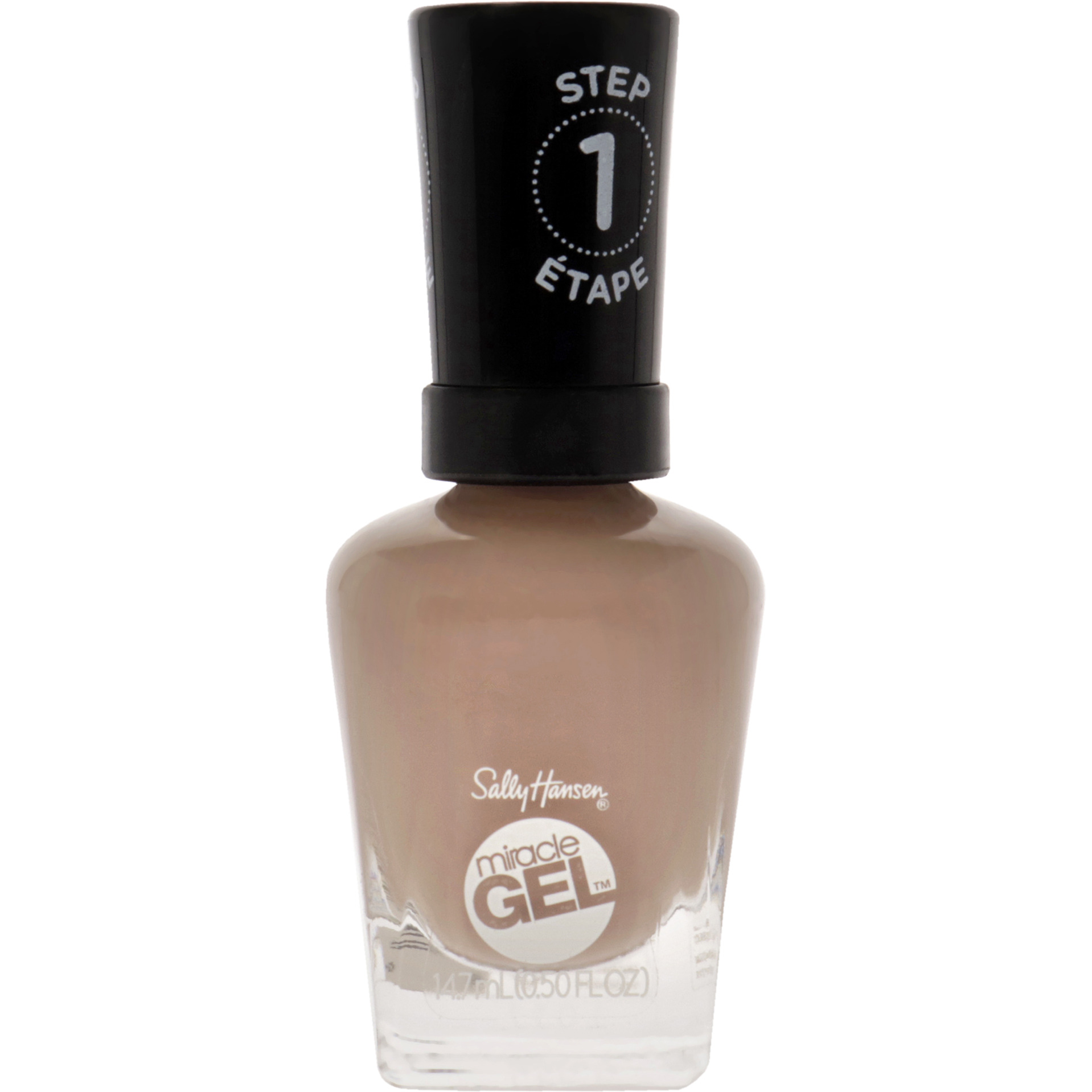 Miracle Gel - 212 Mocha Me Crazy by Sally Hansen for Women - 0.5 oz Nail Polish