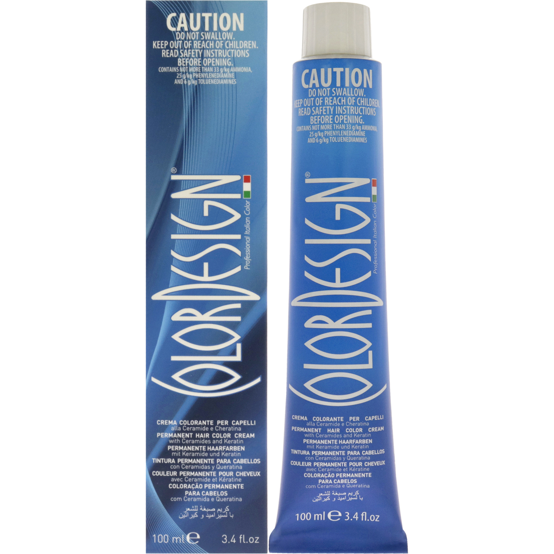 Permanent Hair Color - 9.0 Extra Intensive Very Light Blonde by ColorDesign for Unisex - 3.4 oz Hair Color