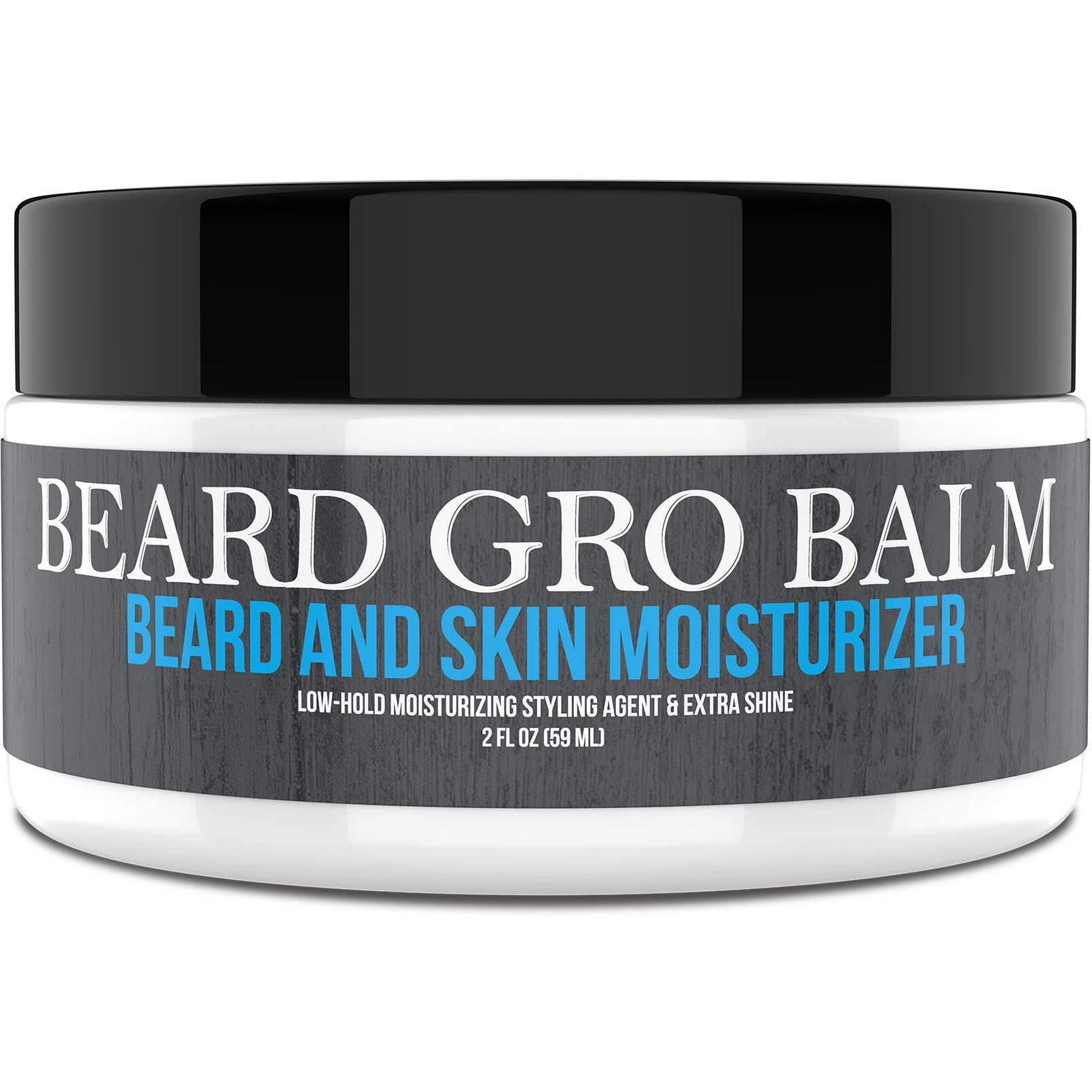Uncle Jimmy Products Beard Gro Balm | Beard and Skin Moisturizer goes to work immediately to tame unruly hairs for a softer, thicker beard | Softens Beards and Mustaches 2 Fl Oz