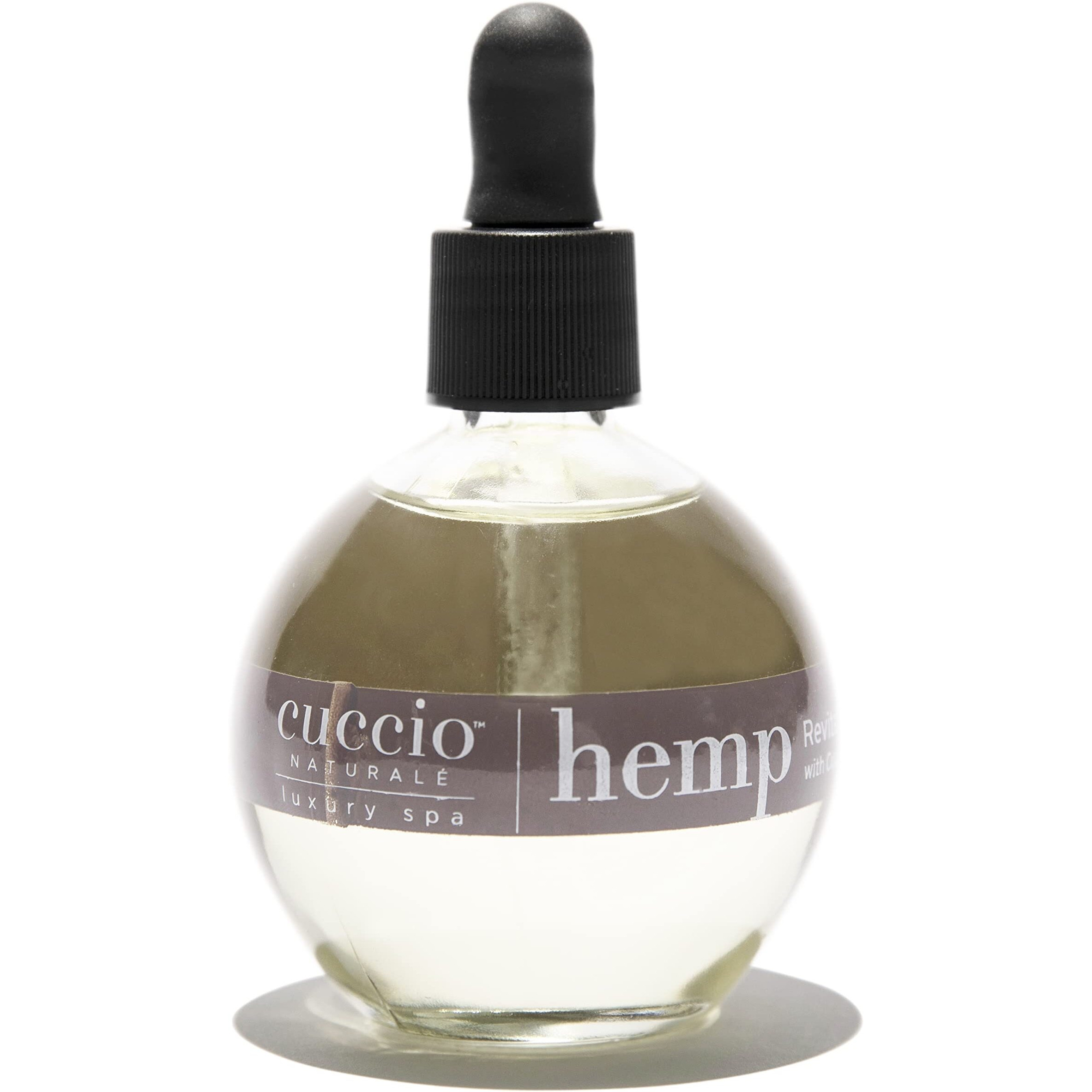 Hemp Revitalizing Oil by Cuccio Naturale for Unisex - 2.5 oz Oil