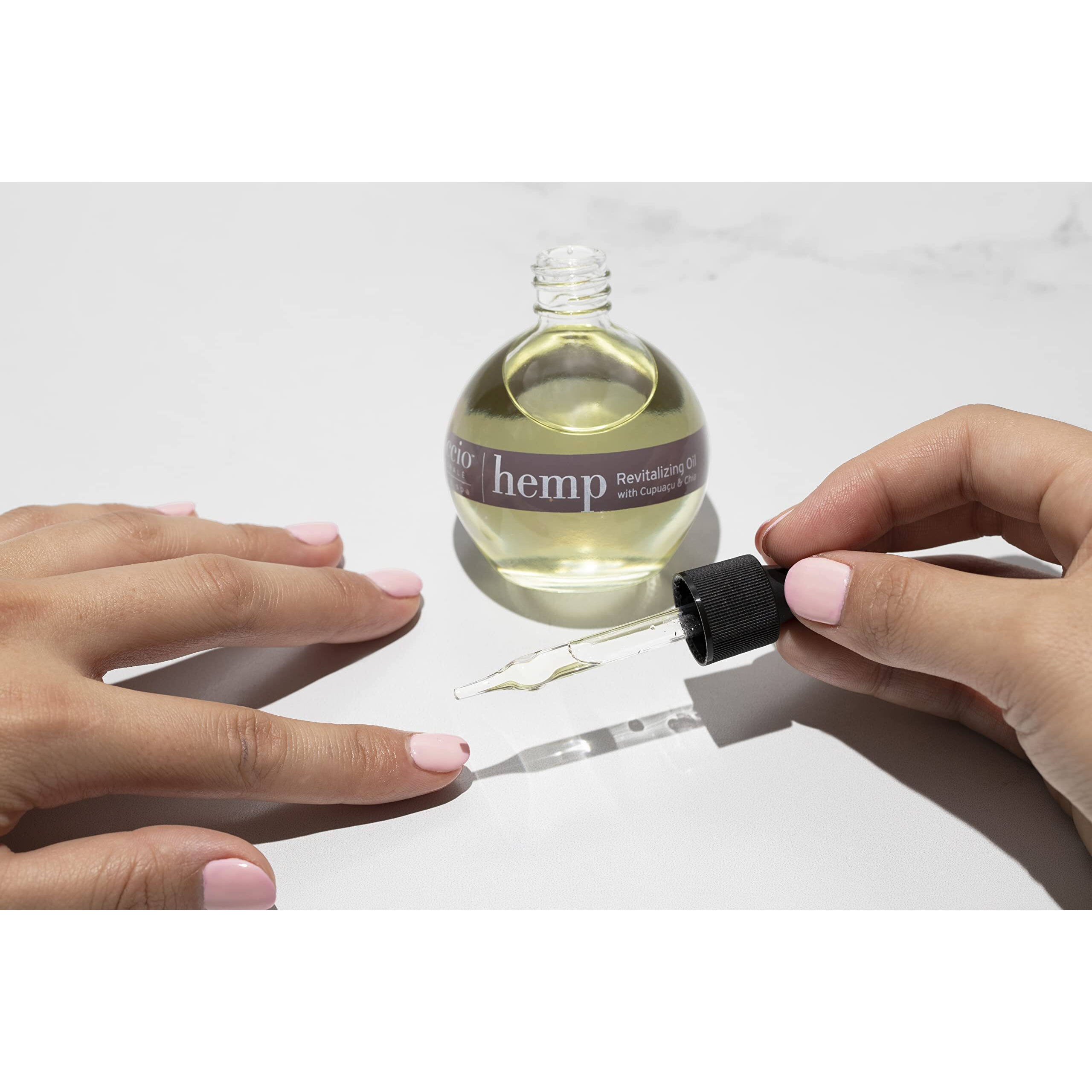 Hemp Revitalizing Oil by Cuccio Naturale for Unisex - 2.5 oz Oil