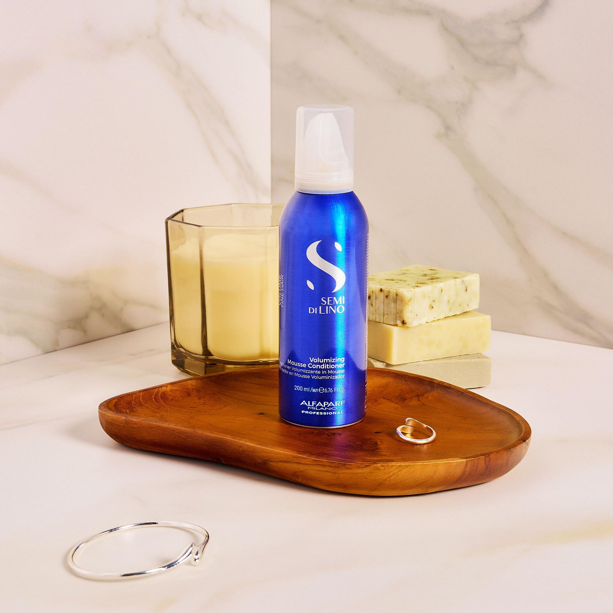 Semi Di Lino Volume Volumizing Mousse Conditioner by Alfaparf Milano for Unisex - 6.76 oz Mousse
