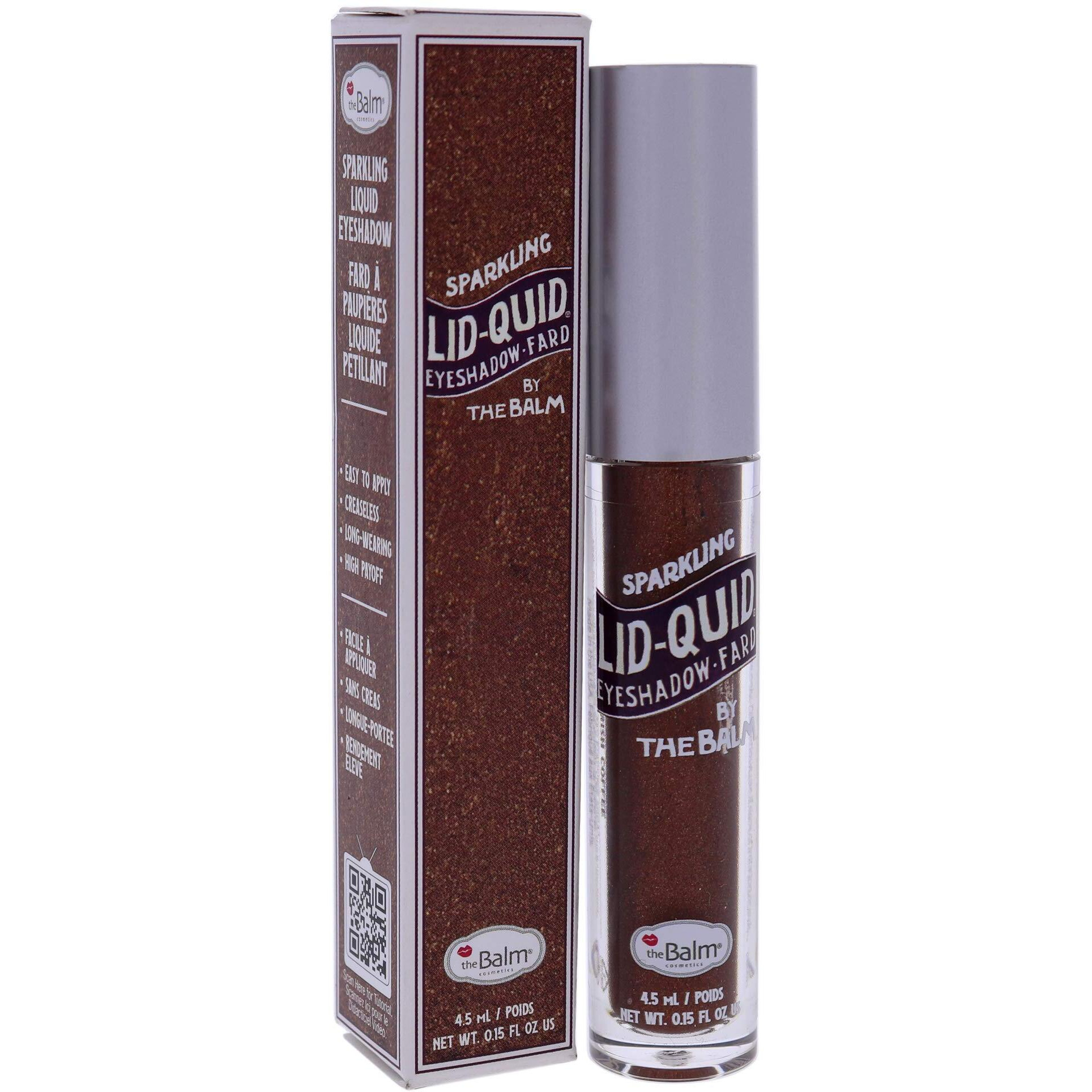 Lid-Quid Sparkling Liquid Eyeshadow - Irish Coffee by the Balm for Women - 0.15 oz Eye Shadow