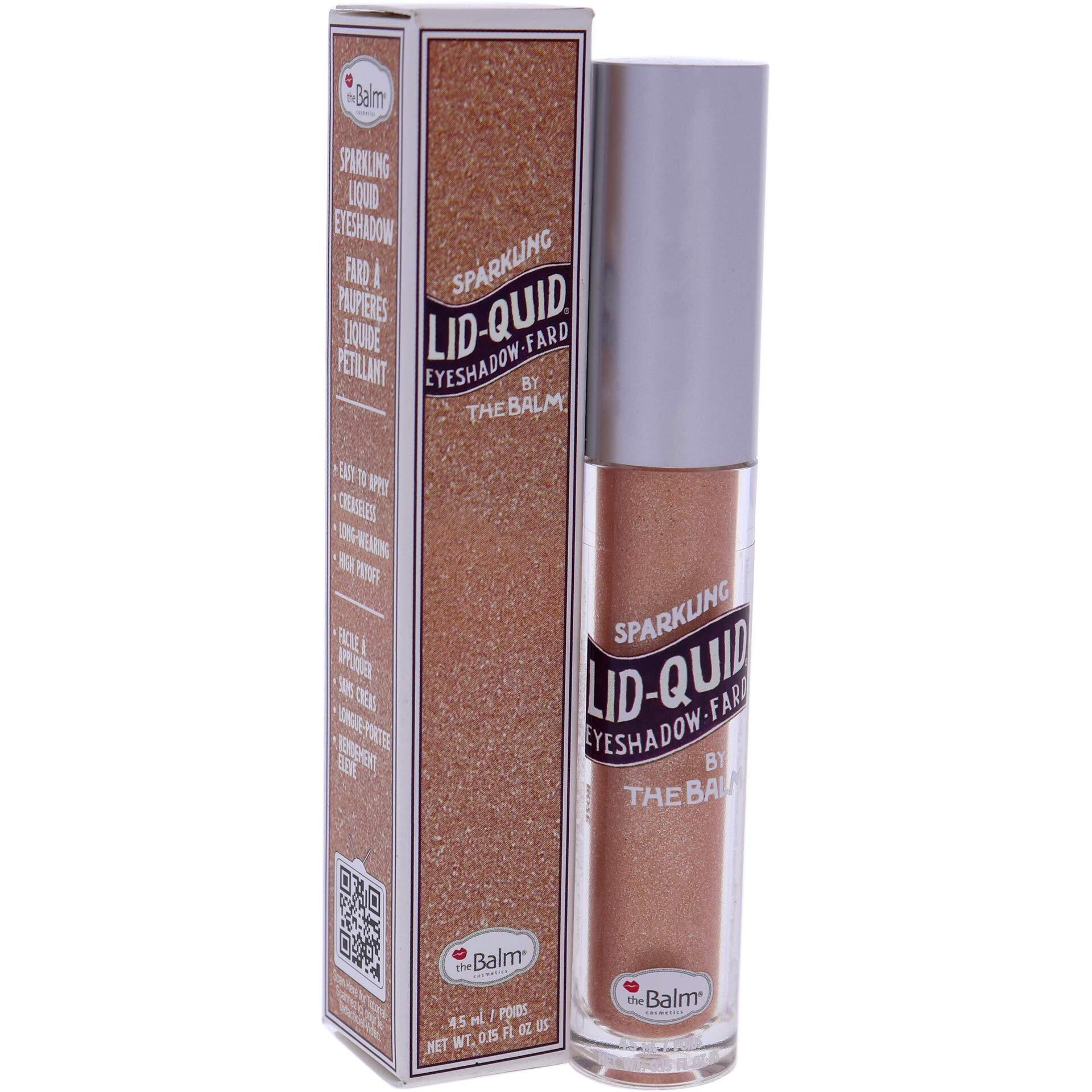 Lid-Quid Sparkling Liquid Eyeshadow - Rose by the Balm for Women - 0.15 oz Eye Shadow