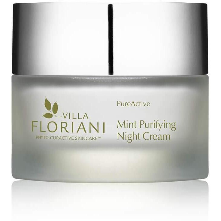 PureActive Purifying Night Cream - Mint by Villa Floriani for Unisex - 1.69 oz Cream
