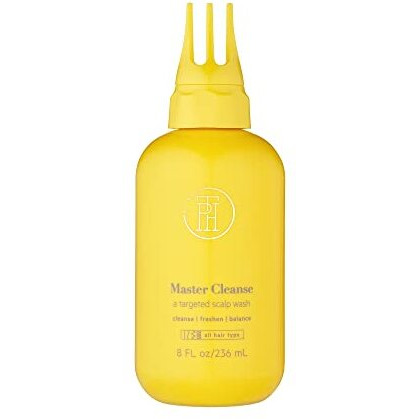 TPH BY TARAJI Master Cleanse Scalp Treatment Wash Hair Rinse For Buildup | With Tea Tree Oil, Eucalyptus Oil, and Witch Hazel Water | Vegan, Sulfate & Cruelty-Free | For Women & Men, 8 fl. oz