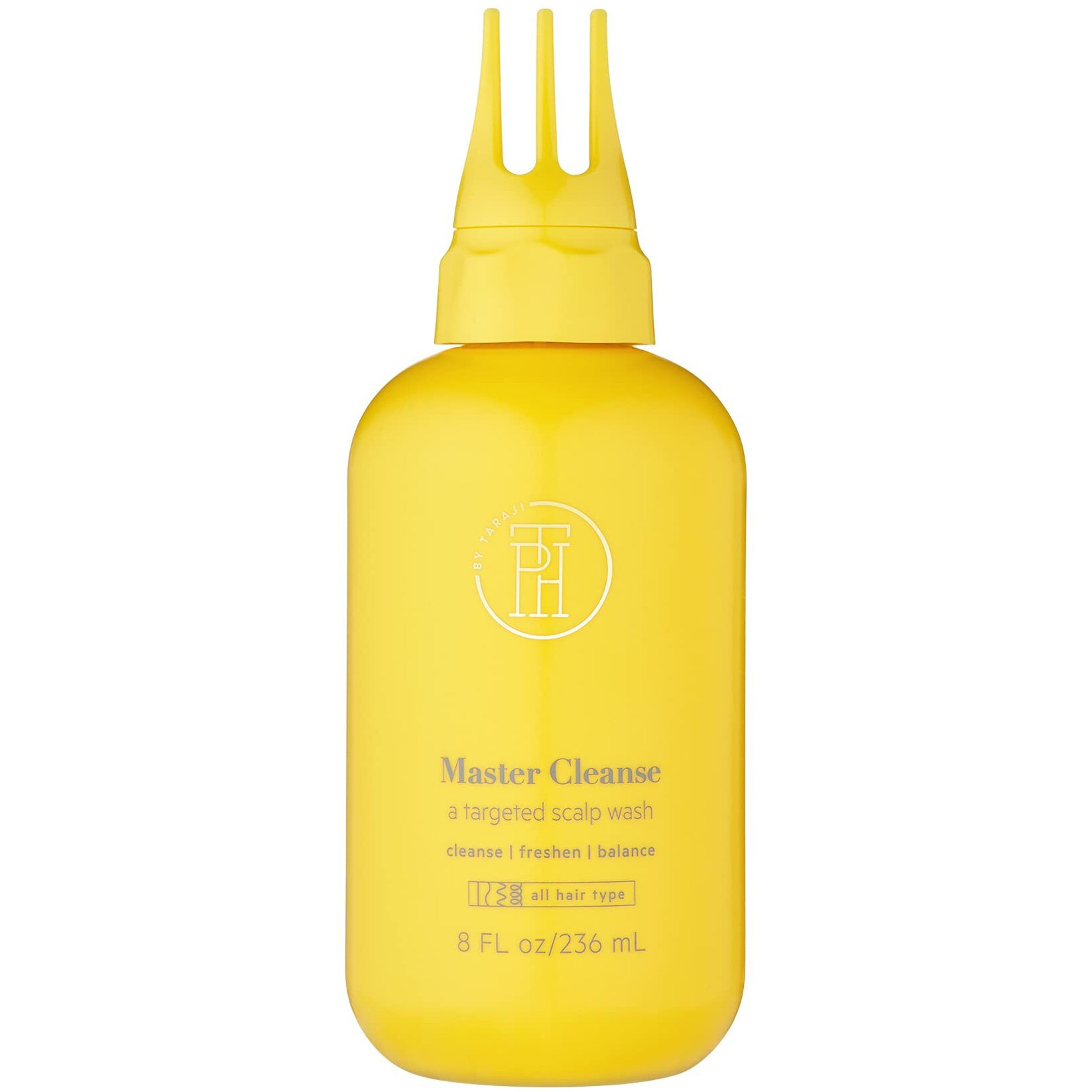 TPH BY TARAJI Master Cleanse Scalp Treatment Wash Hair Rinse For Buildup | With Tea Tree Oil, Eucalyptus Oil, and Witch Hazel Water | Vegan, Sulfate & Cruelty-Free | For Women & Men, 8 fl. oz