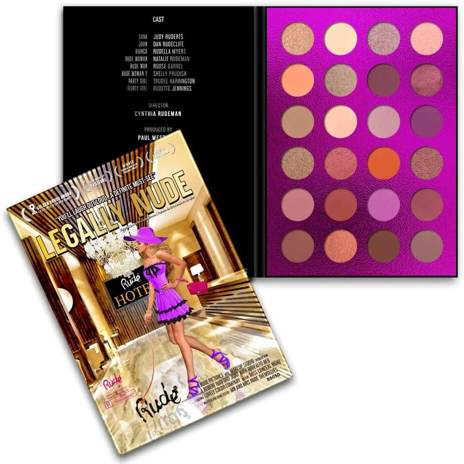 RUDE Legally Nude - 24 Eyeshadow Palette(D0102H2B51W)