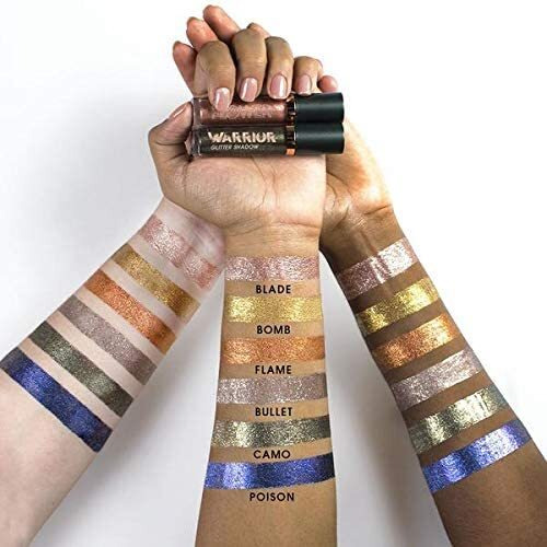 Warrior Glitter Shadow - WG5 Flame by Flower Beauty for Women - 0.13 oz Eye Shadow