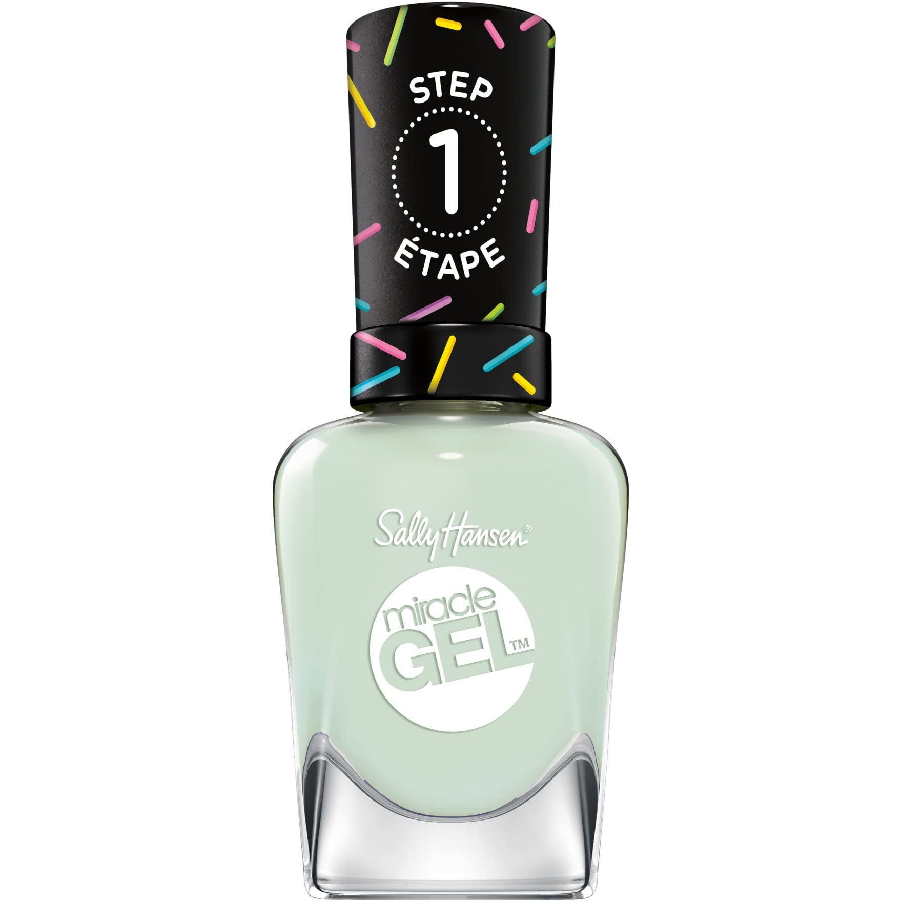 Miracle Gel - 166 Mint Together by Sally Hansen for Women - 0.5 oz Nail Polish