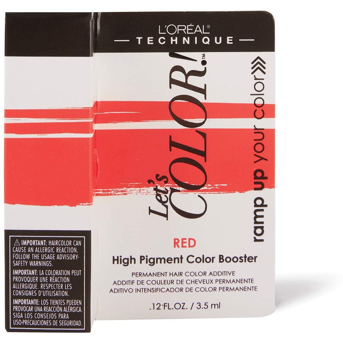 Let's COLOR Conditioning Gelee Permanent Haircolor Red Booster