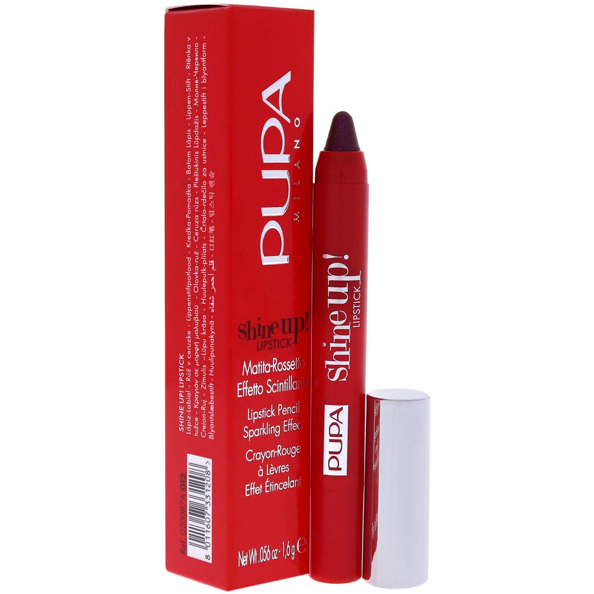 Shine Up Lipstick - 012 Come Into The Dark Side by Pupa Milano for Women - 0.056 oz Lipstick