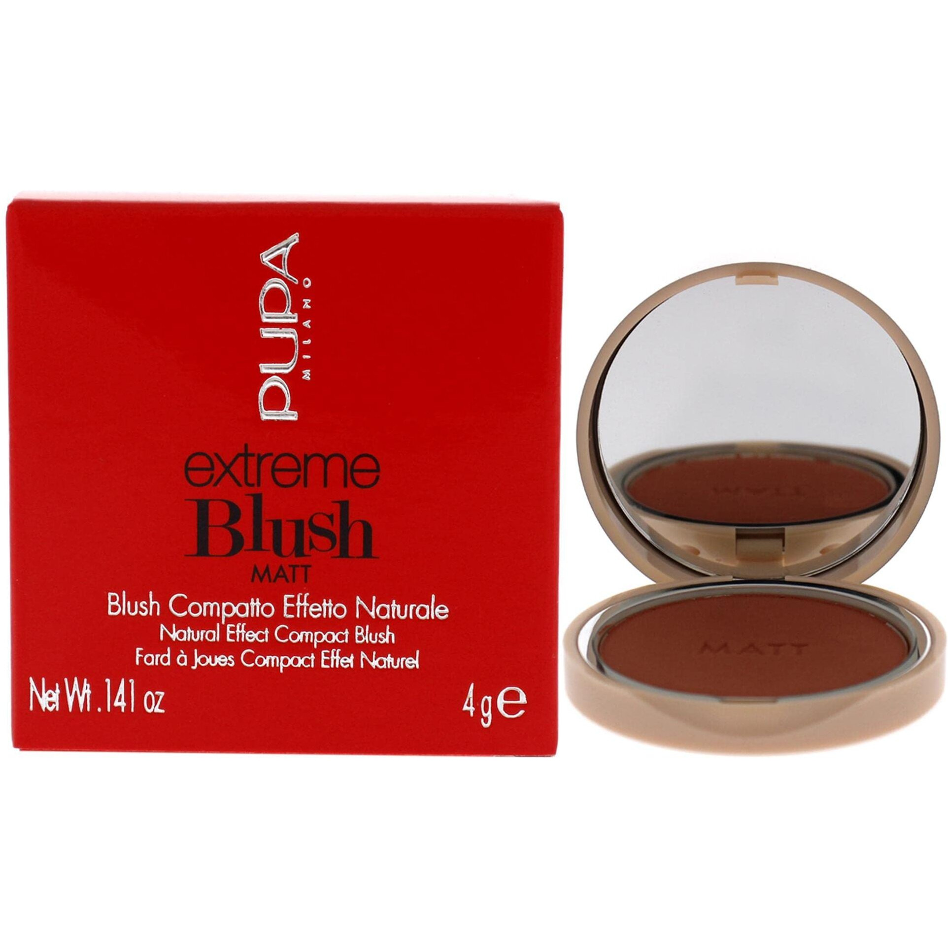 Extreme Blush Matt - 002 Natural by Pupa Milano for Women 0.141 oz Blush