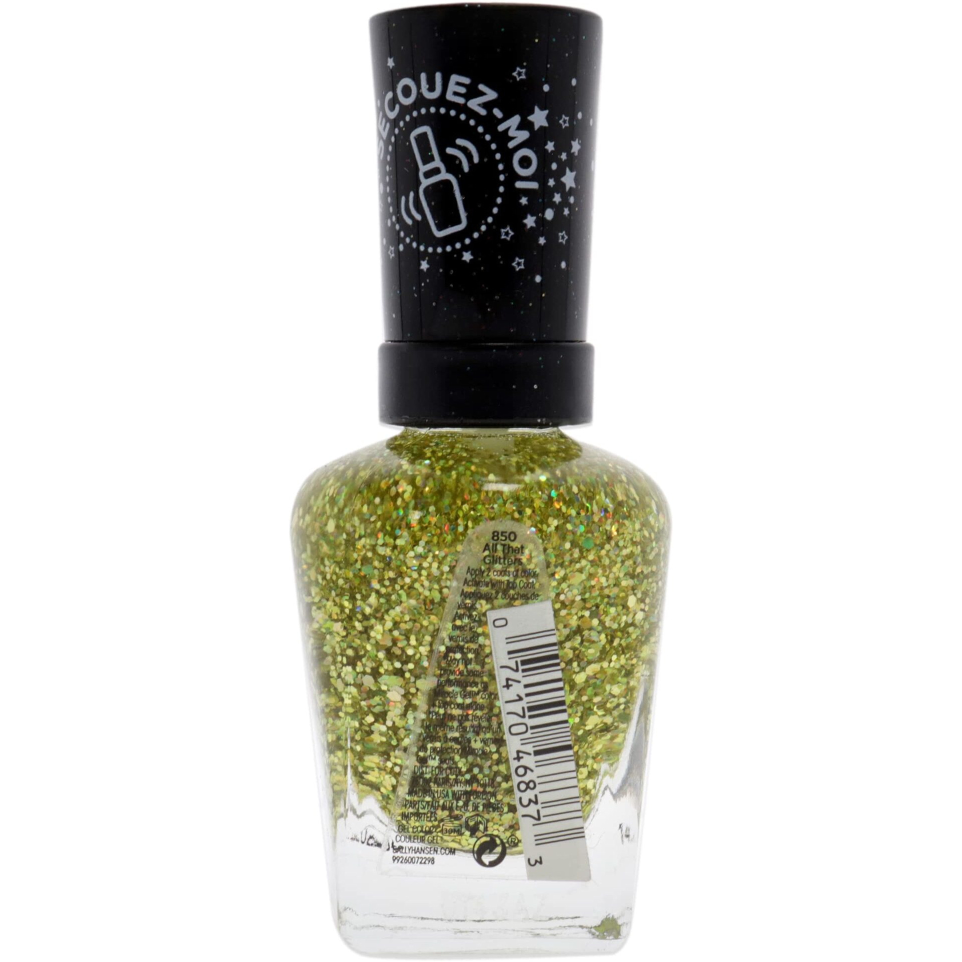 Miracle Gel - 850 All That Glitters by Sally Hansen for Women - 0.5 oz Nail Polish