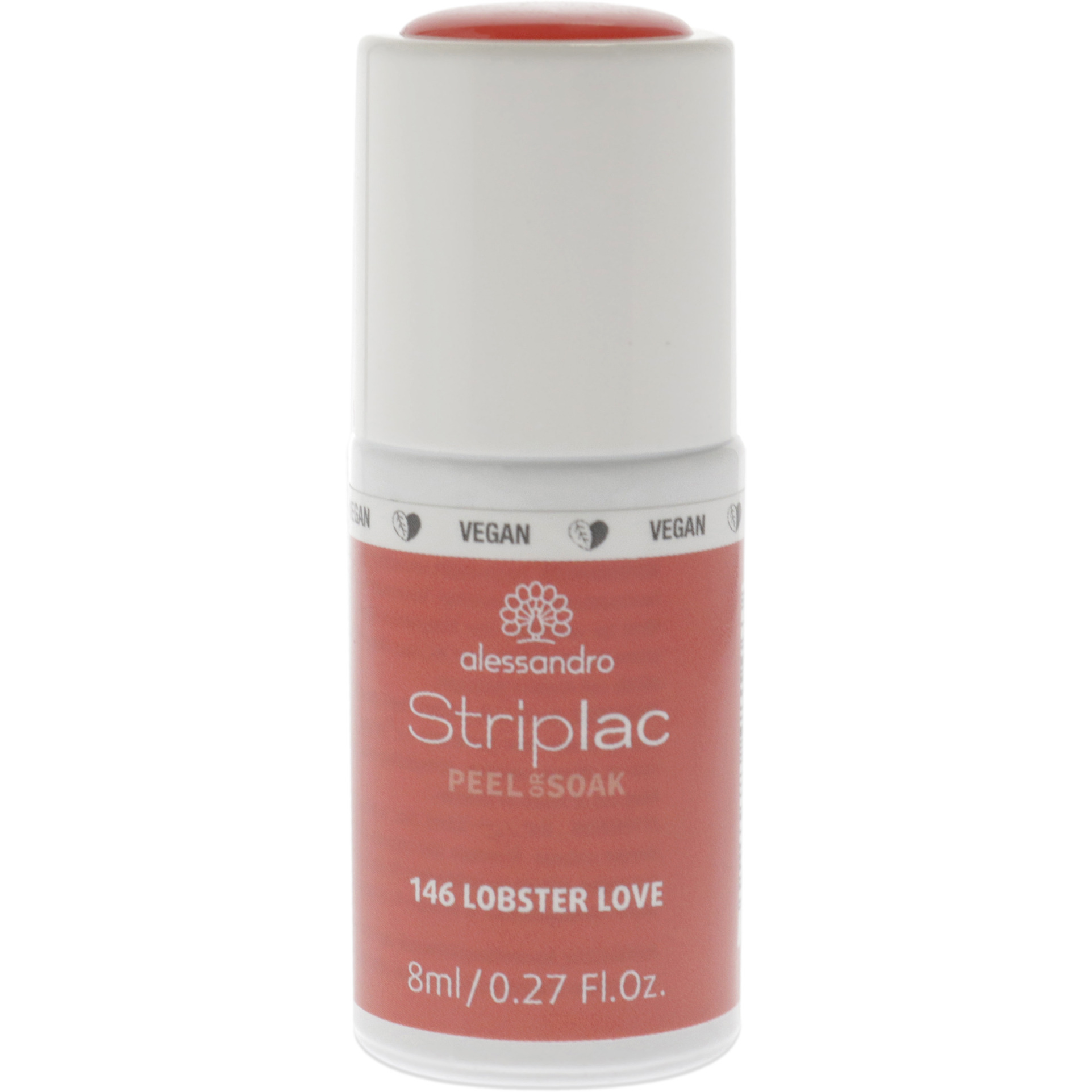 Striplac Peel or Soak - 146 Lobster Love by Alessandro for Women 0.27 oz Nail Polish