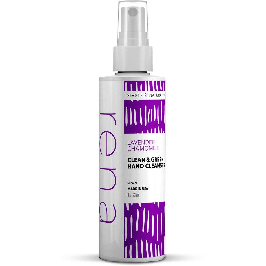 rena clean & green hand cleanser lavender chamoile