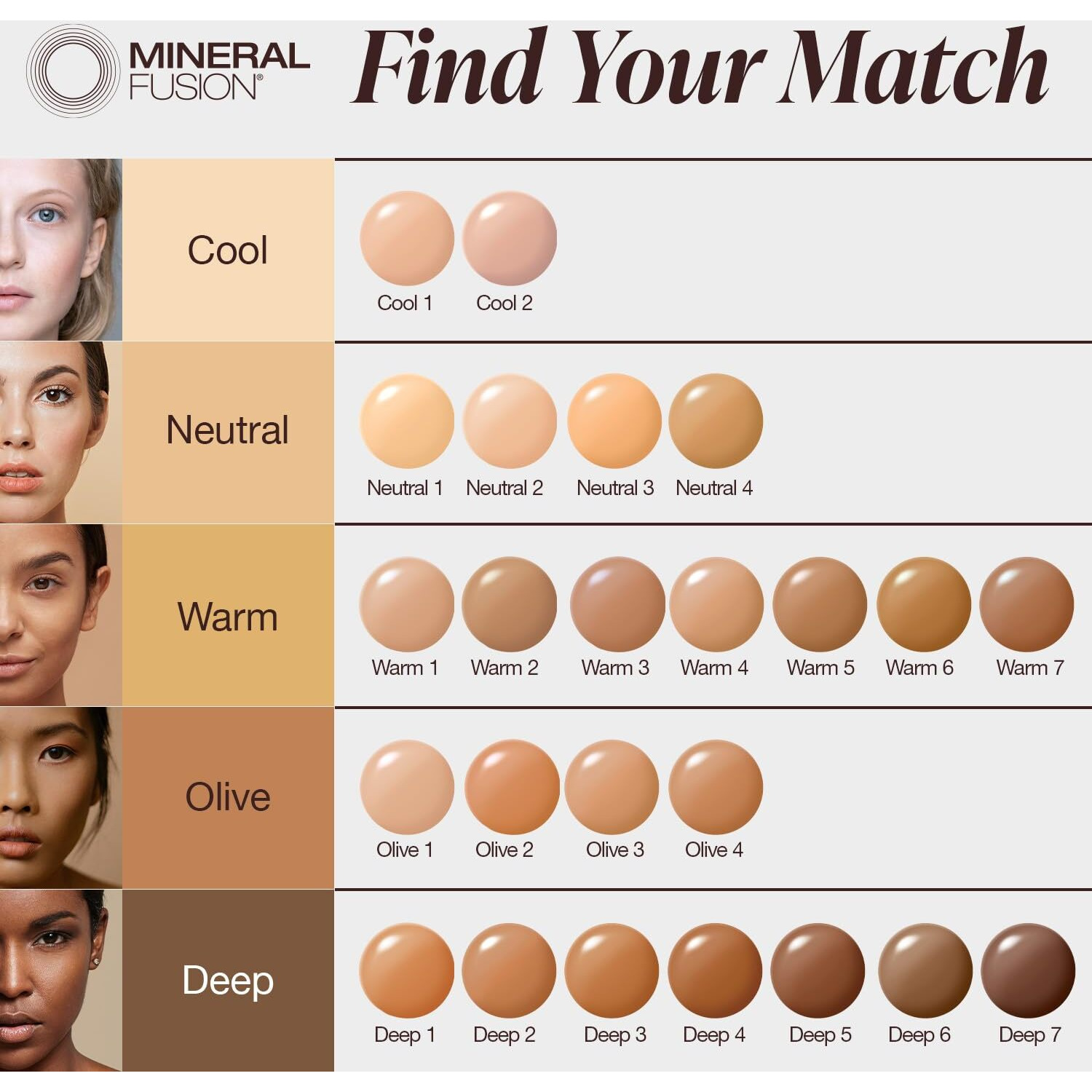 Mineral Fusion - Mkup Liquid Foundation Deep3 - 1 Each-1 Fz(D0102H54BgT)
