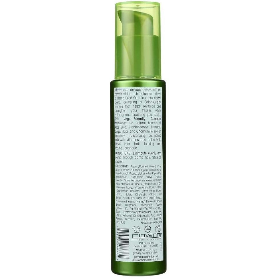 giovanni Hair care Products - Hemp Leave In conditioner Style - 1 Each-4 Fz(D0102H54H62)