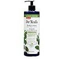 Dr Teal's DCP Products Body Lotion Moisture Rejuvenating Eucalyptus & Spearmint, 16 fl oz Pack of 4 (Yes)