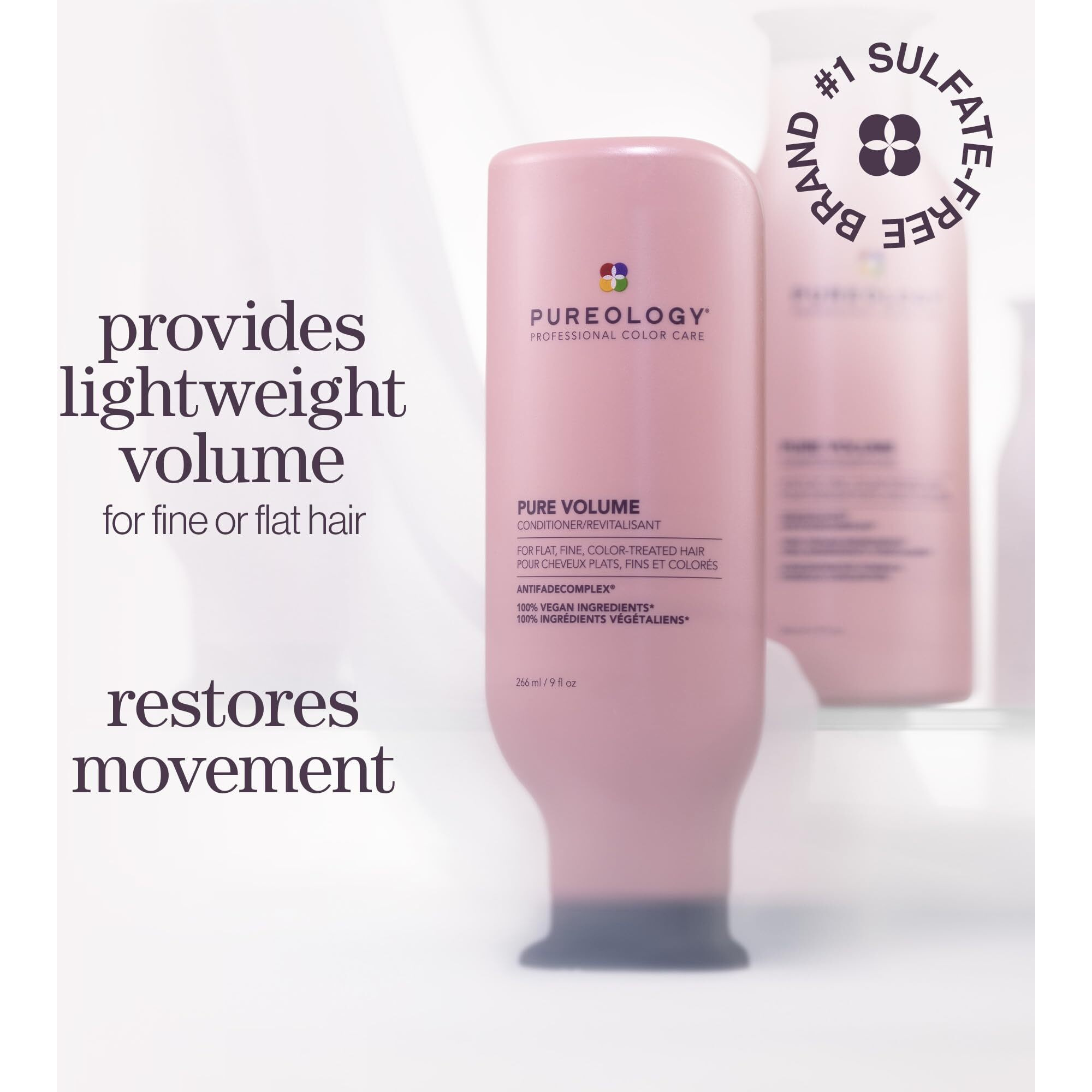 Pure Volume Conditioner by Pureology for Unisex - 9 oz Conditioner