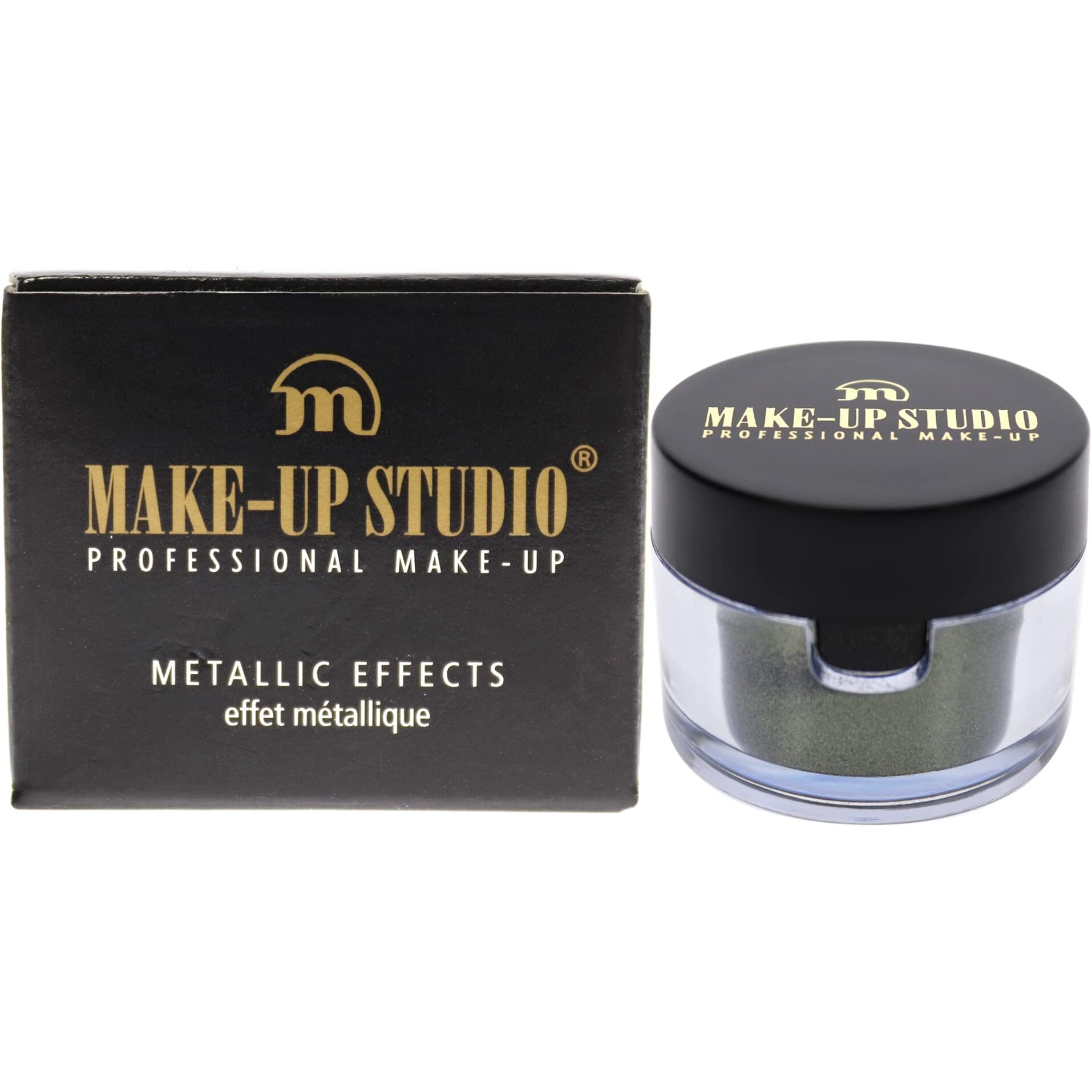 Metallic Effects - Olive Green by Make-Up Studio for Women - 0.09 oz Eye Shadow