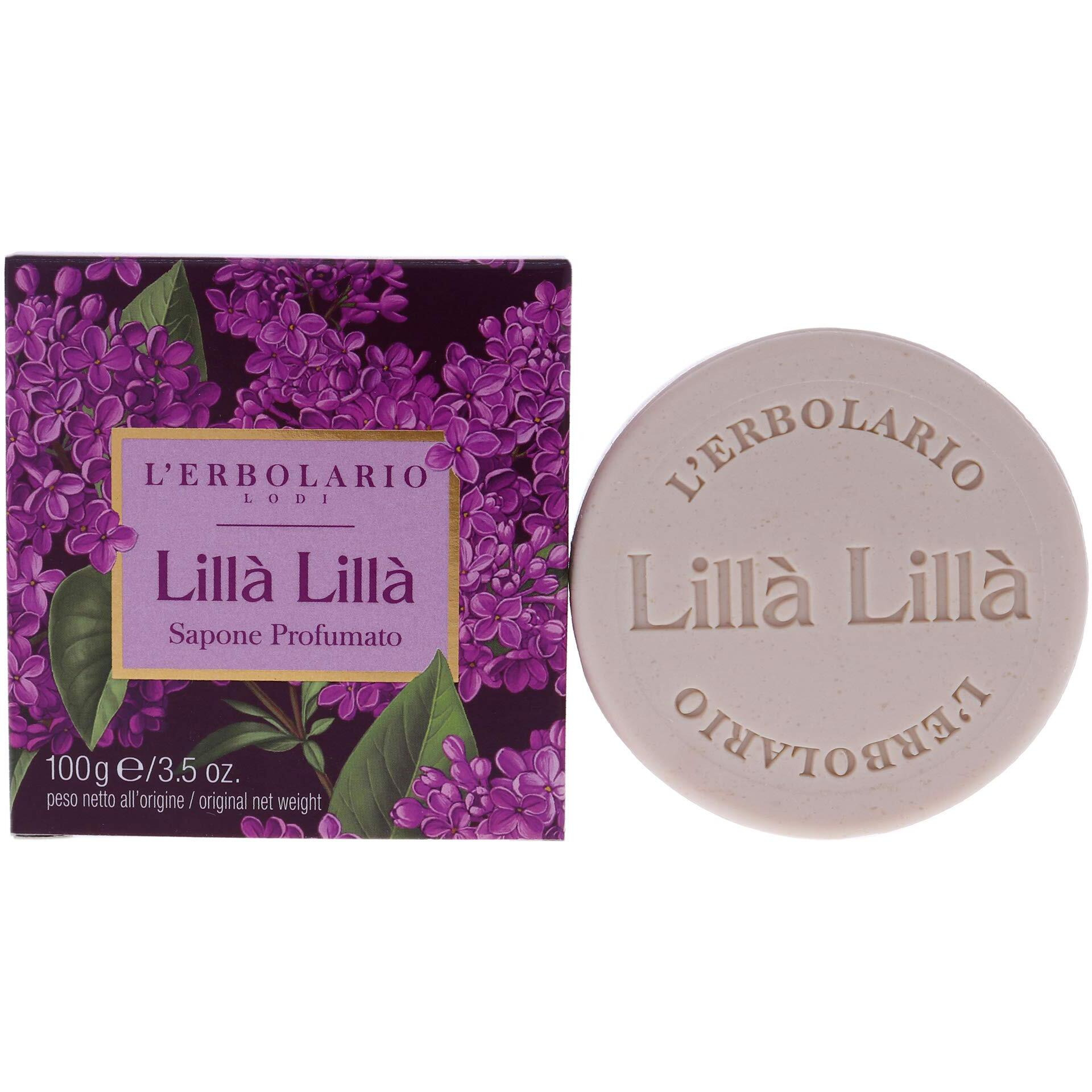 Lilac Lila Perfumed Soap by LErbolario for Unisex - 3.5 oz Soap